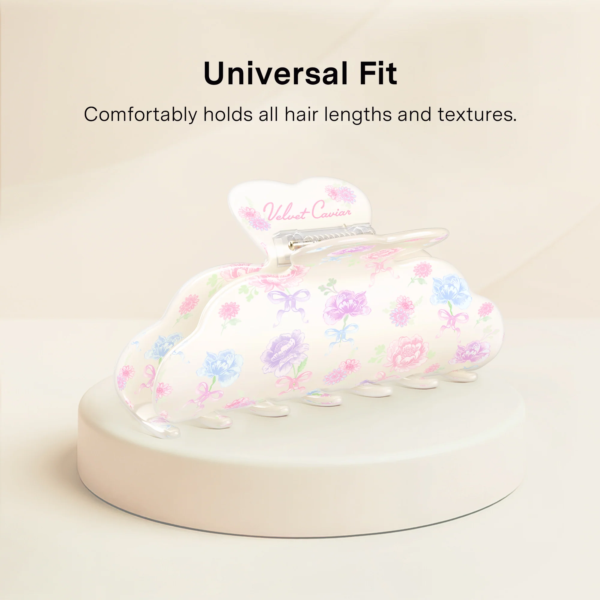 Angelic Floral Hair Clip - Image 3