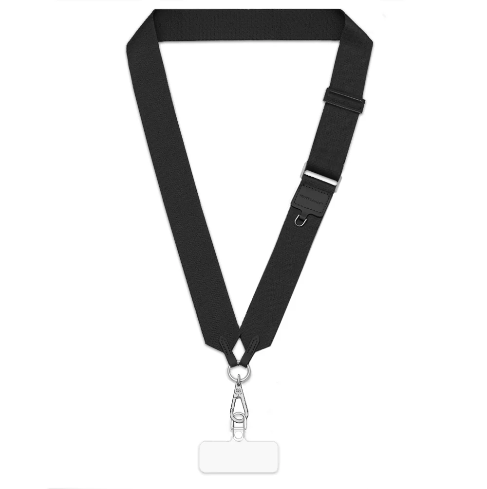 Black Utility Phone Crossbody Strap - Image 3