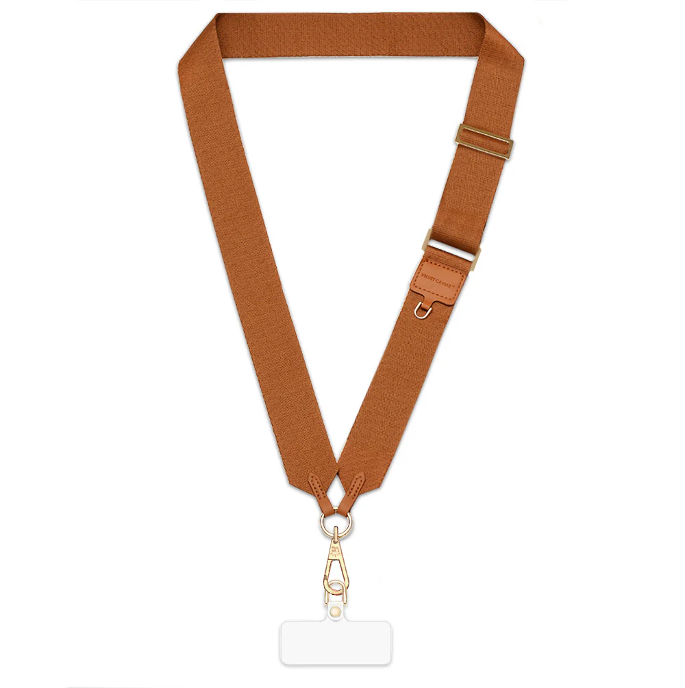 Tan Utility Phone Crossbody Strap - Image 3