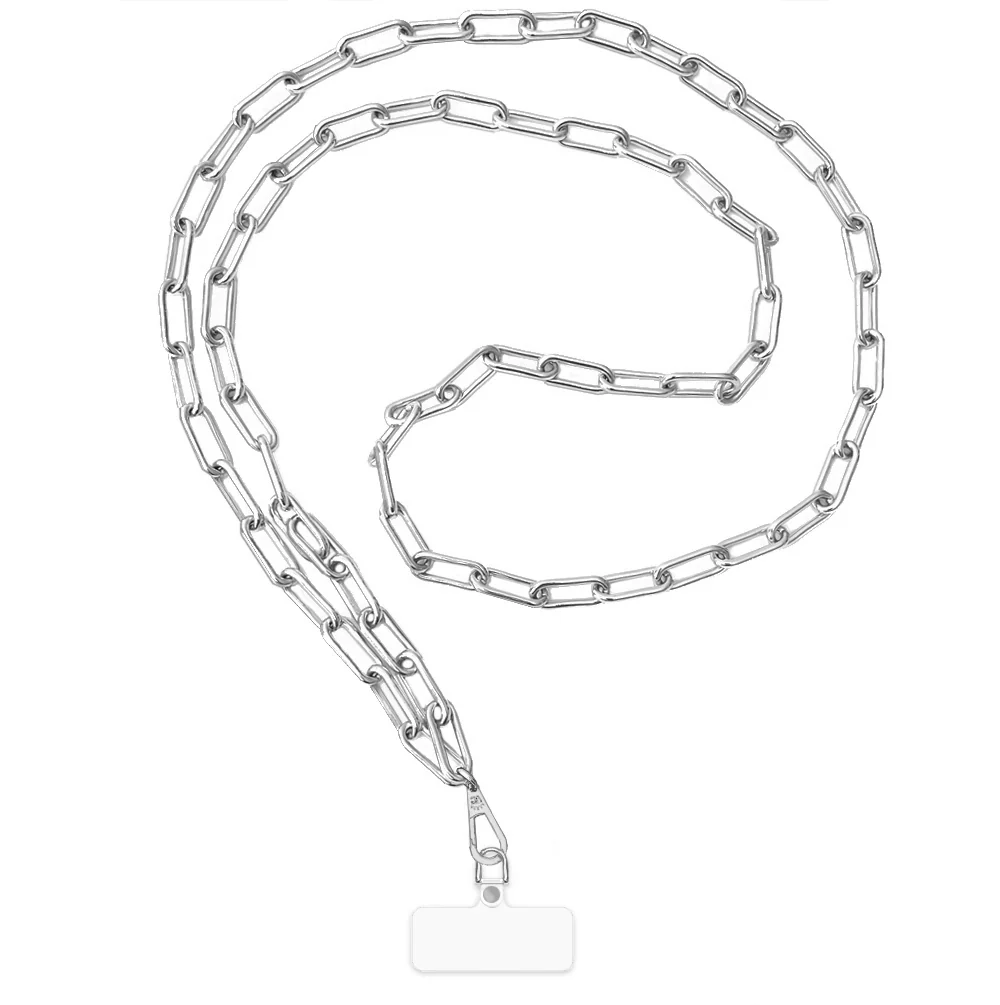 Silver Chain Phone Crossbody Strap - Image 3