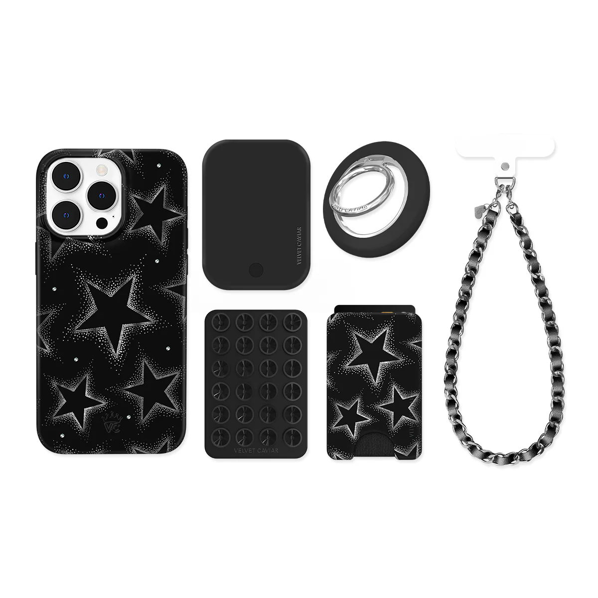 Crystal Chrome Stars iPhone Bundle Set - Image 8