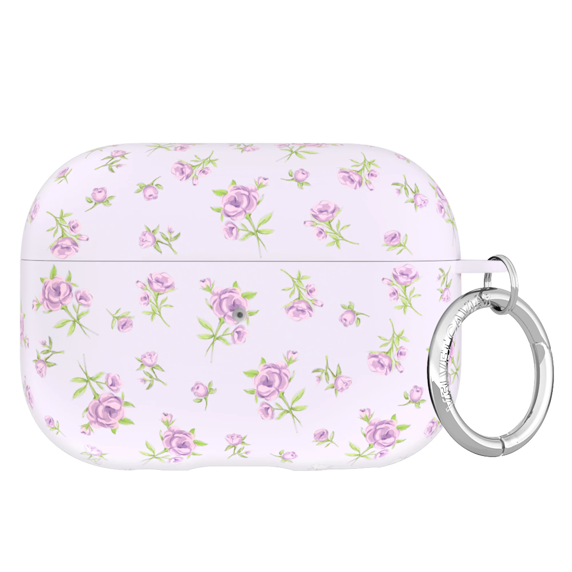 Dainty Lilac Floral AirPod Case - Image 21