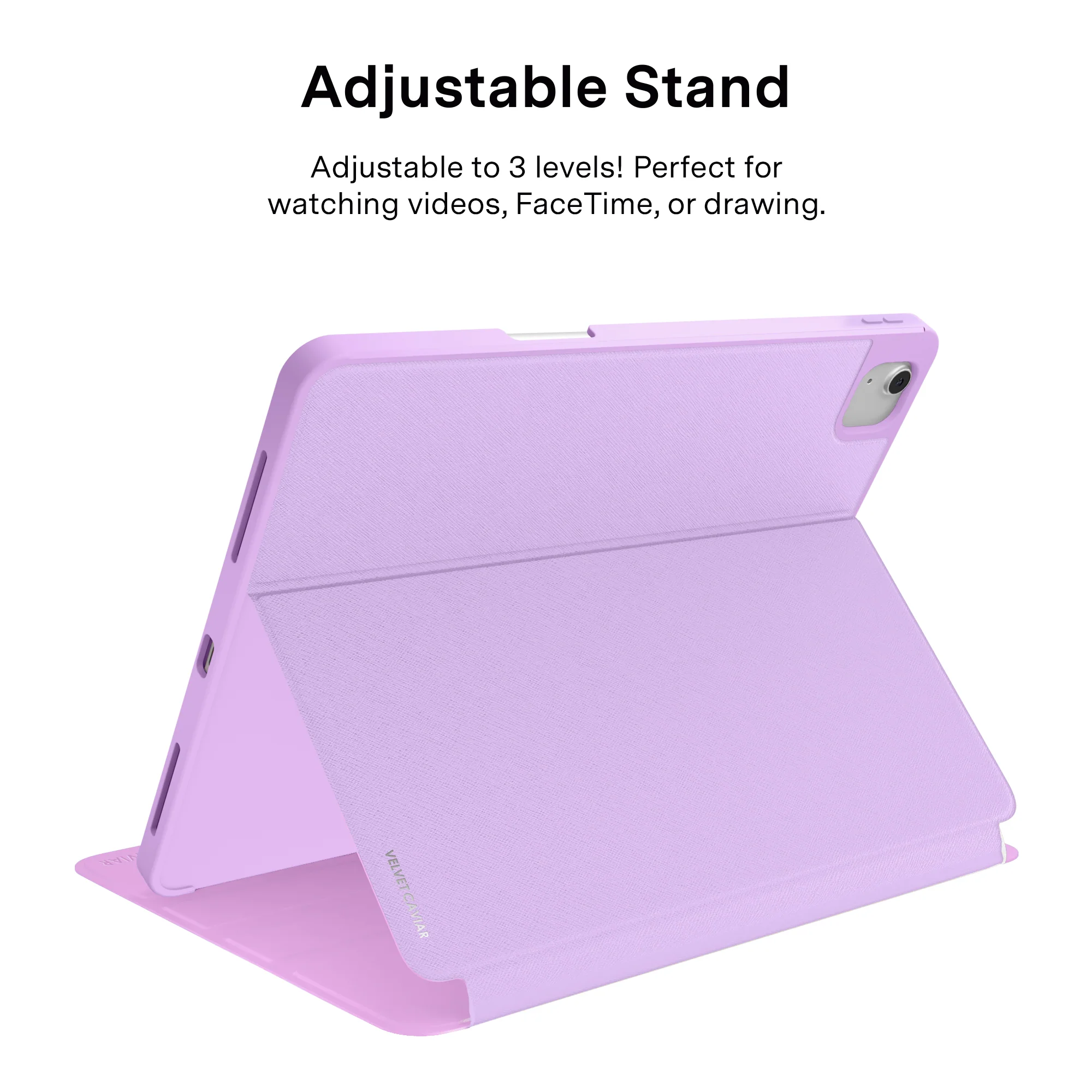Dainty Lilac Floral iPad Case - Image 20