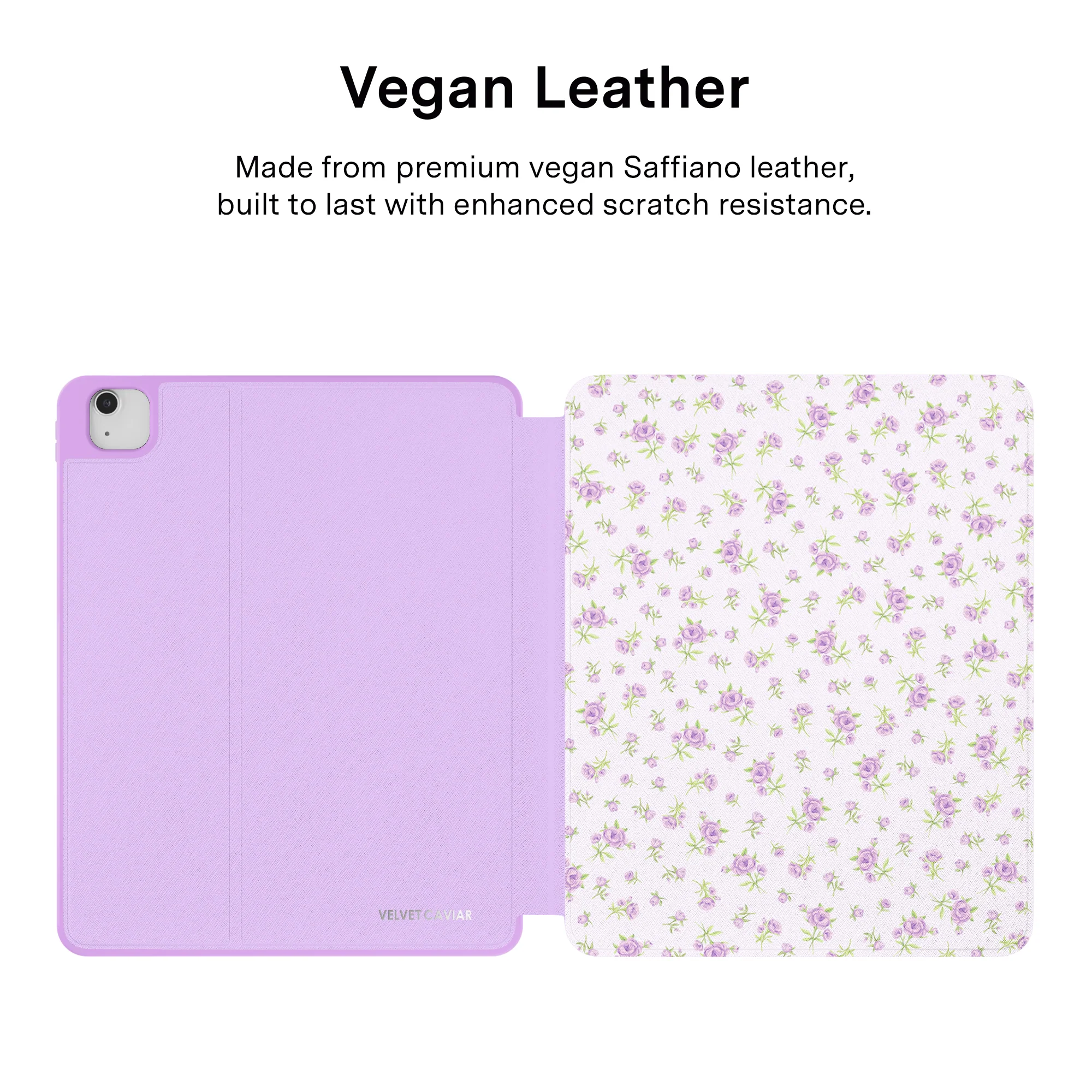 Dainty Lilac Floral iPad Case - Image 22
