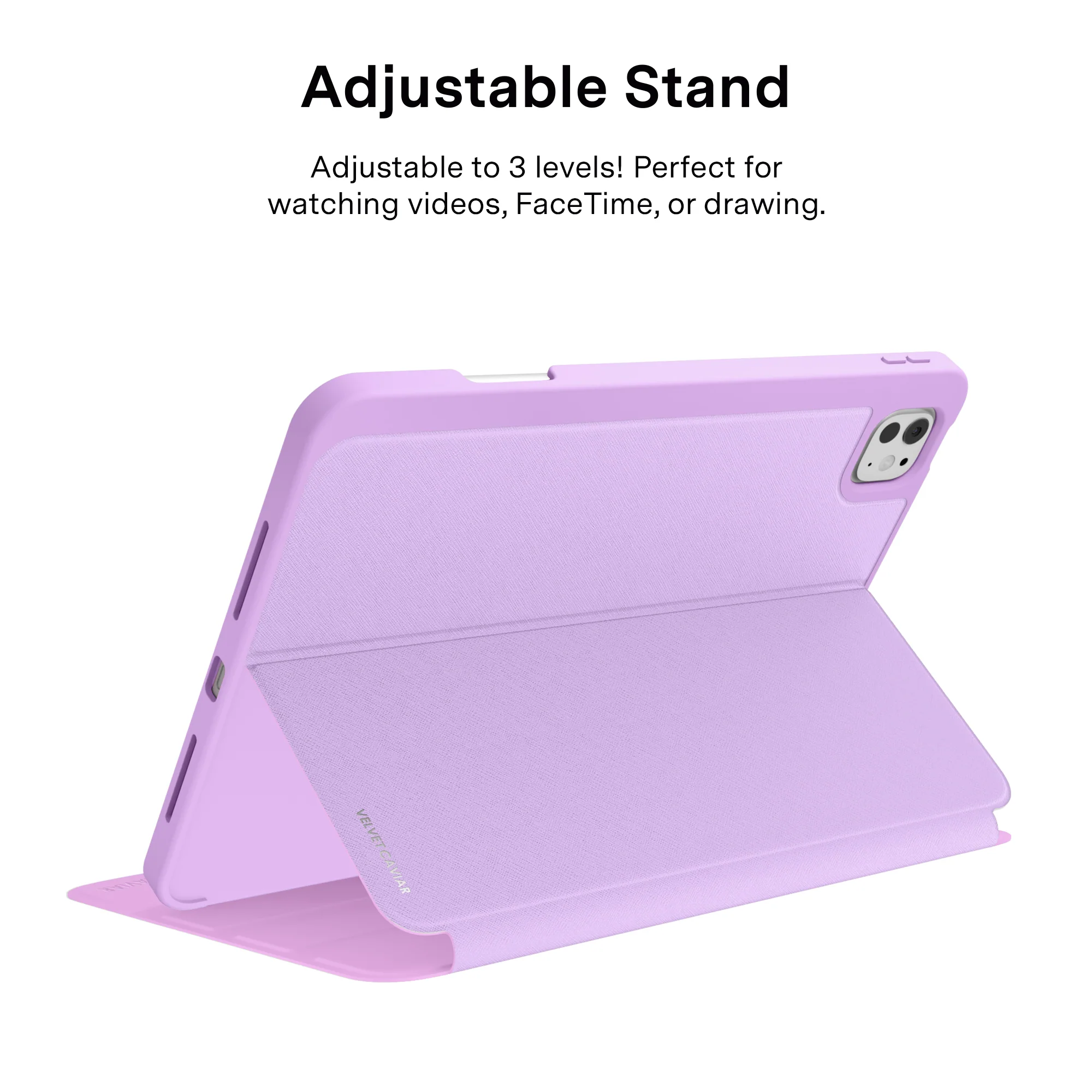Dainty Lilac Floral iPad Case - Image 26