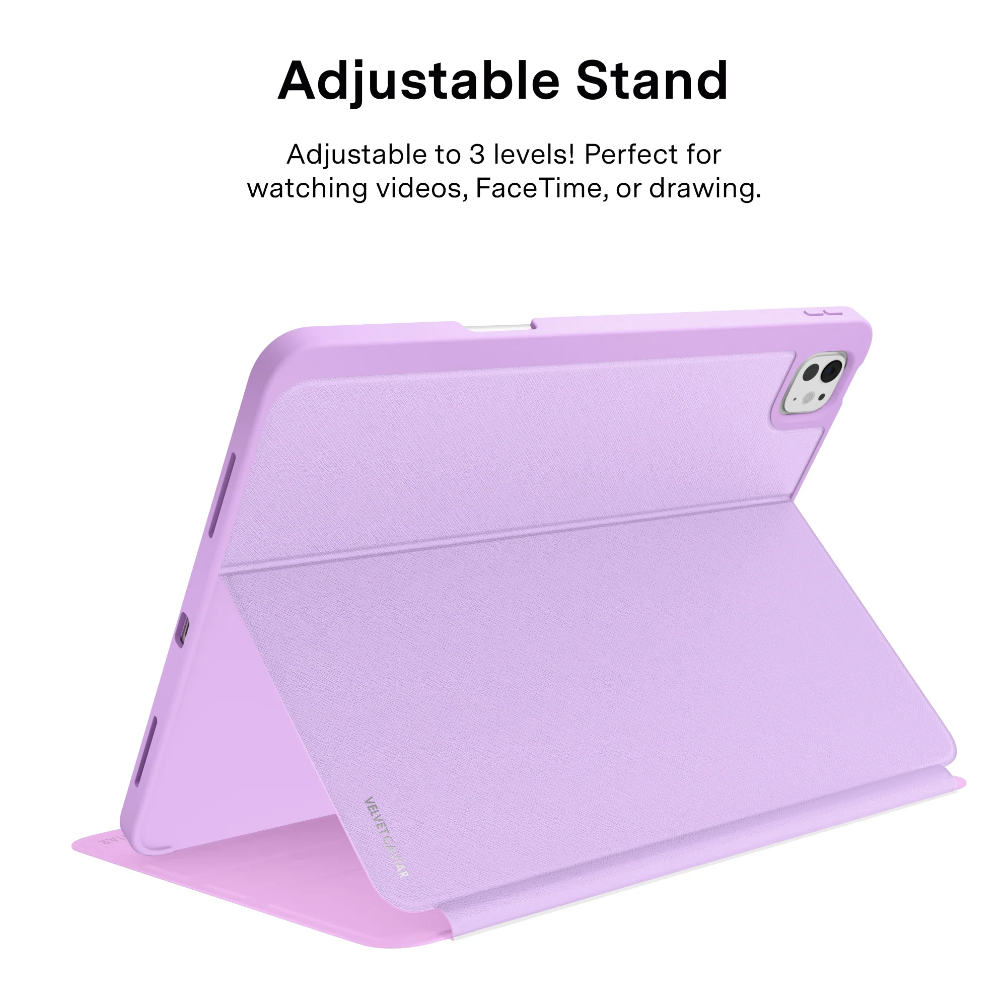 Dainty Lilac Floral iPad Case - Image 32