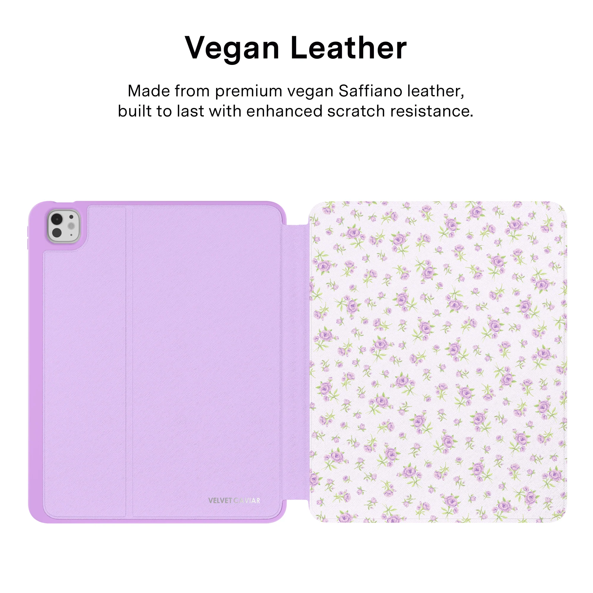 Dainty Lilac Floral iPad Case - Image 34