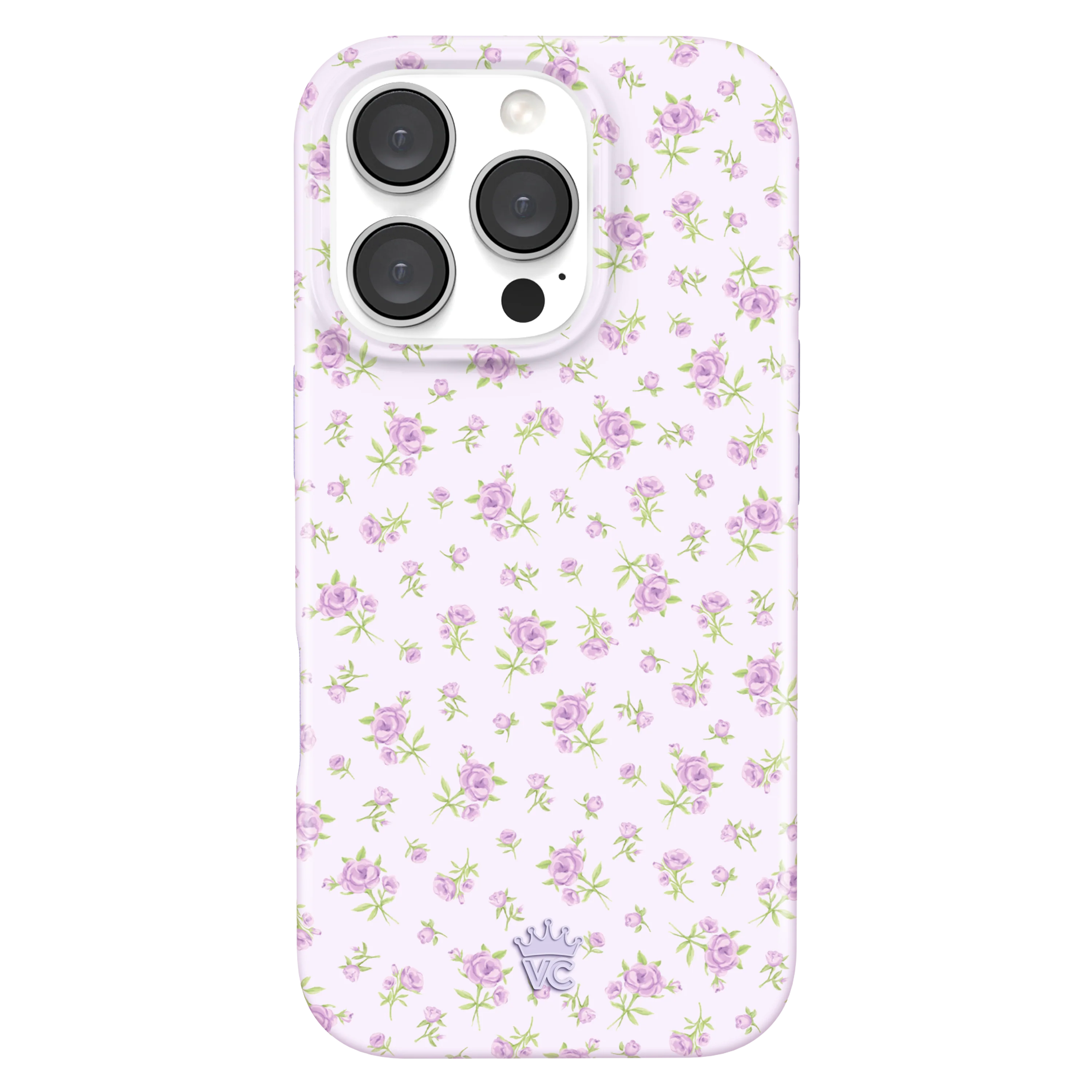 Dainty Lilac Floral iPhone Case - Image 11