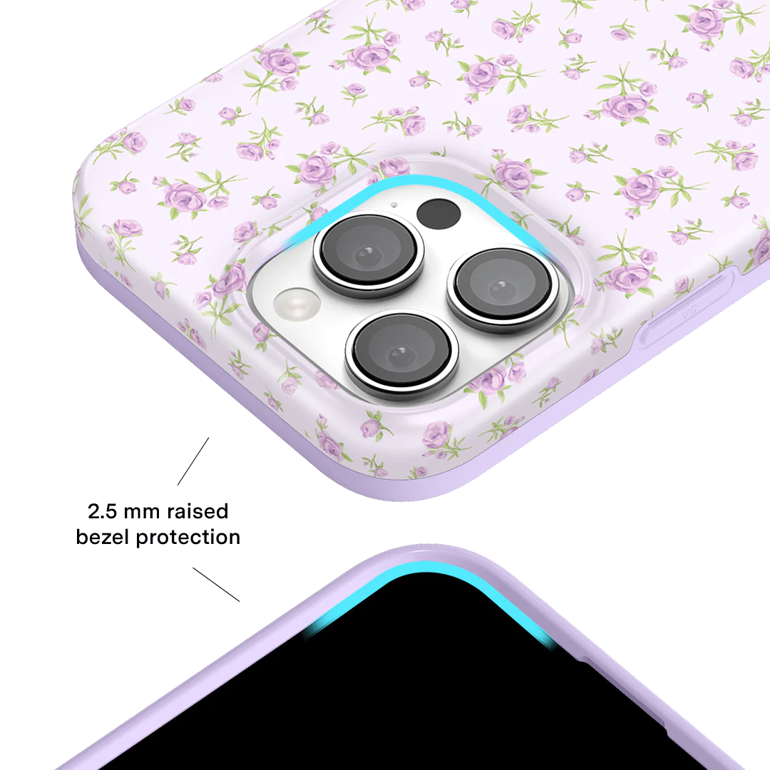 Dainty Lilac Floral iPhone Case - Image 12