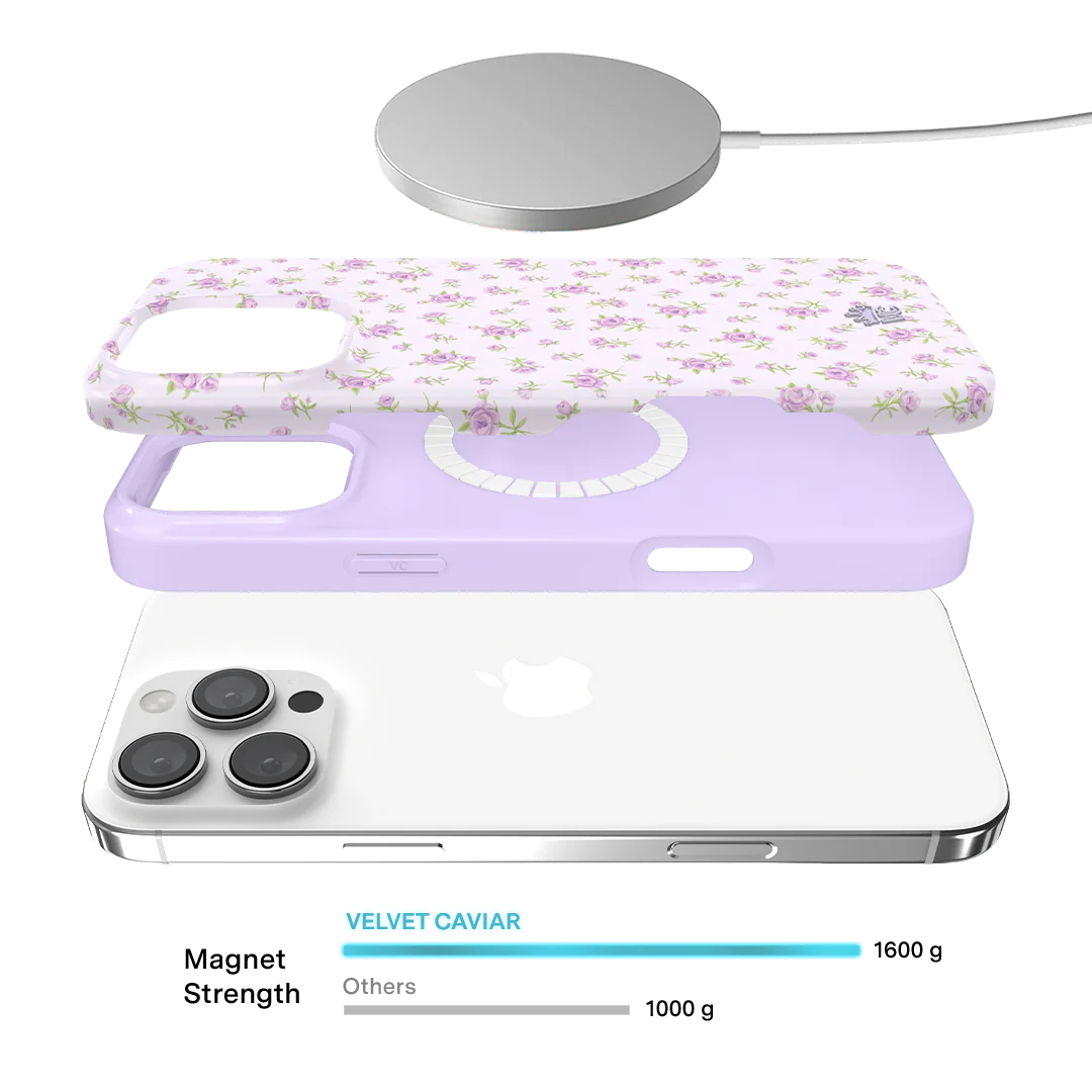 Dainty Lilac Floral iPhone Case - Image 13