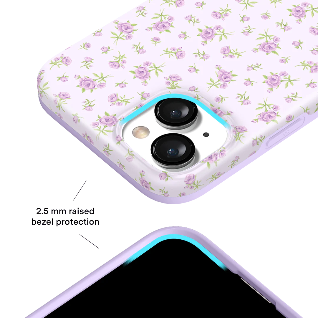 Dainty Lilac Floral iPhone Case - Image 22