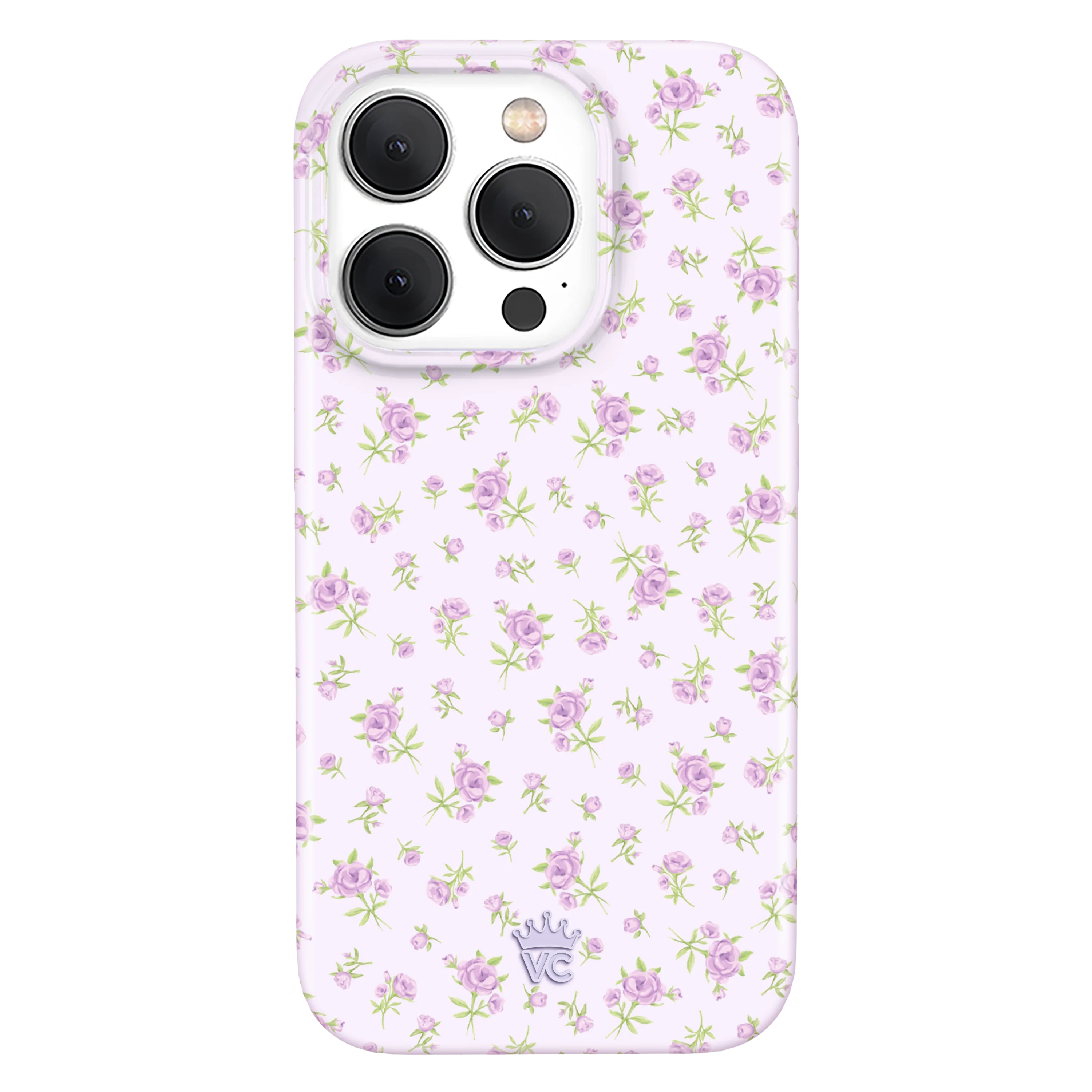 Dainty Lilac Floral iPhone Case - Image 31