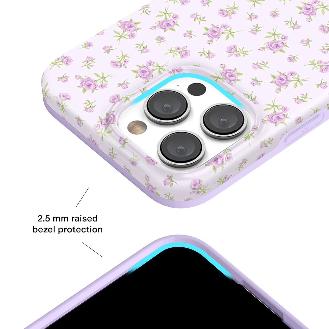 Dainty Lilac Floral iPhone Case - Image 47