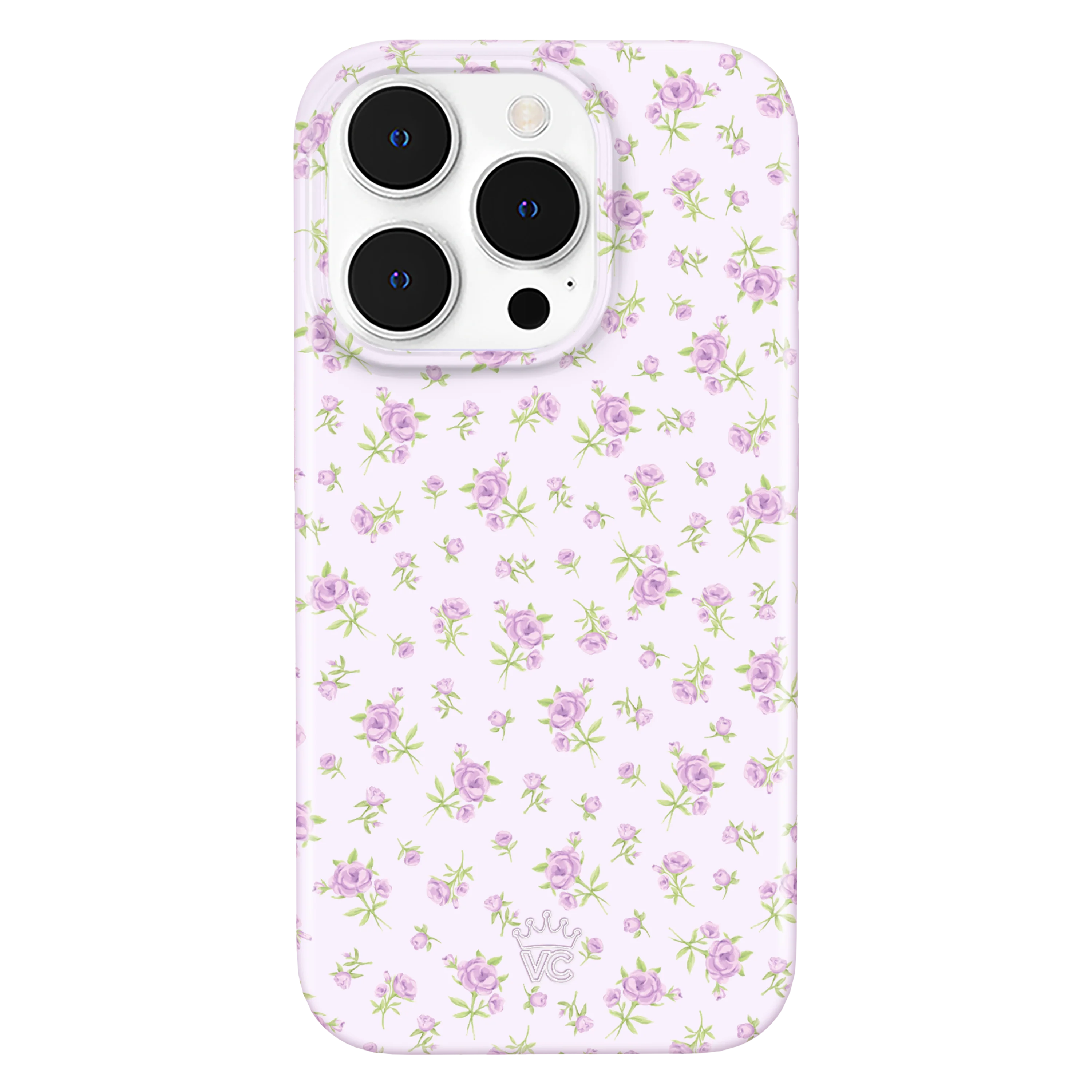 Dainty Lilac Floral iPhone Case - Image 51