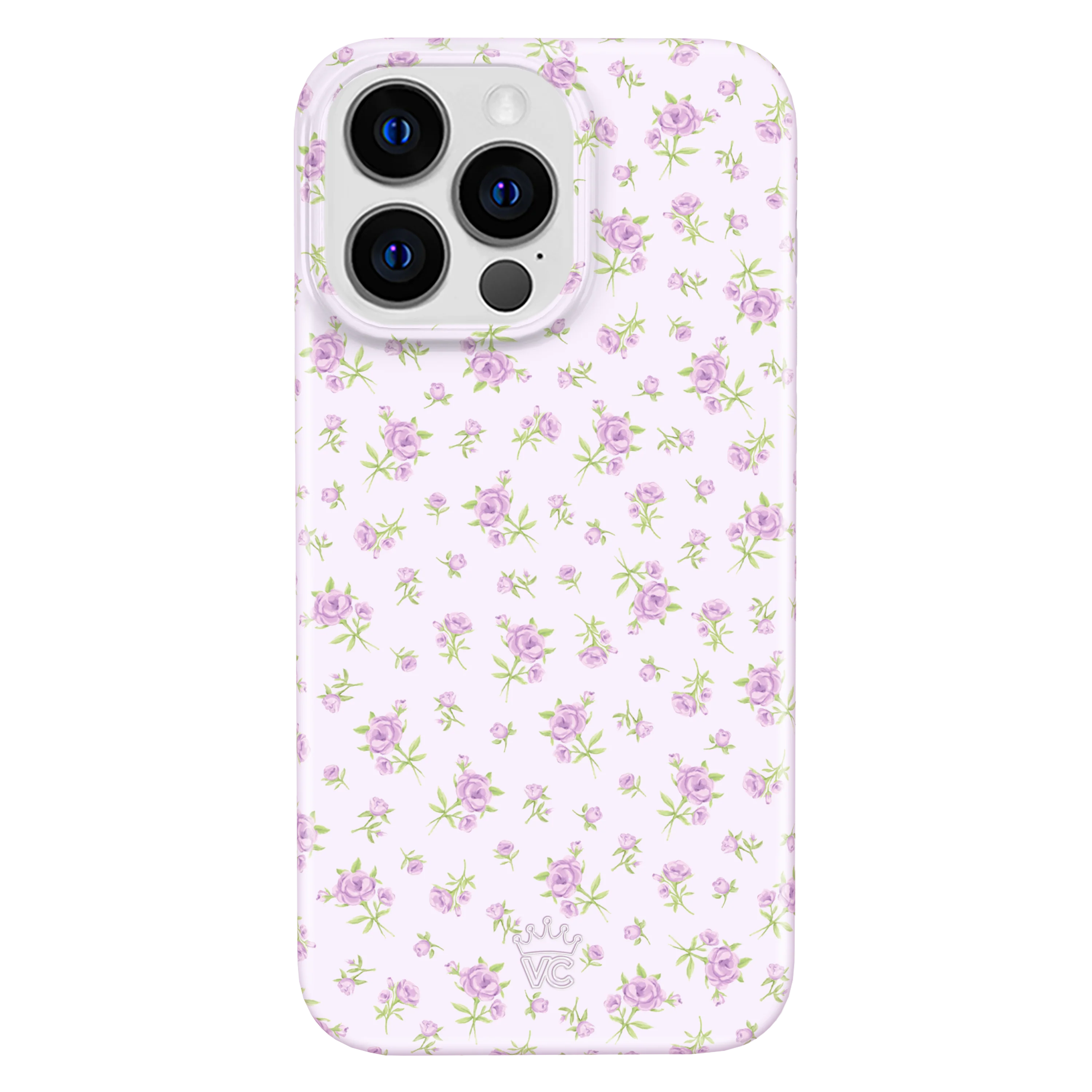 Dainty Lilac Floral iPhone Case - Image 61