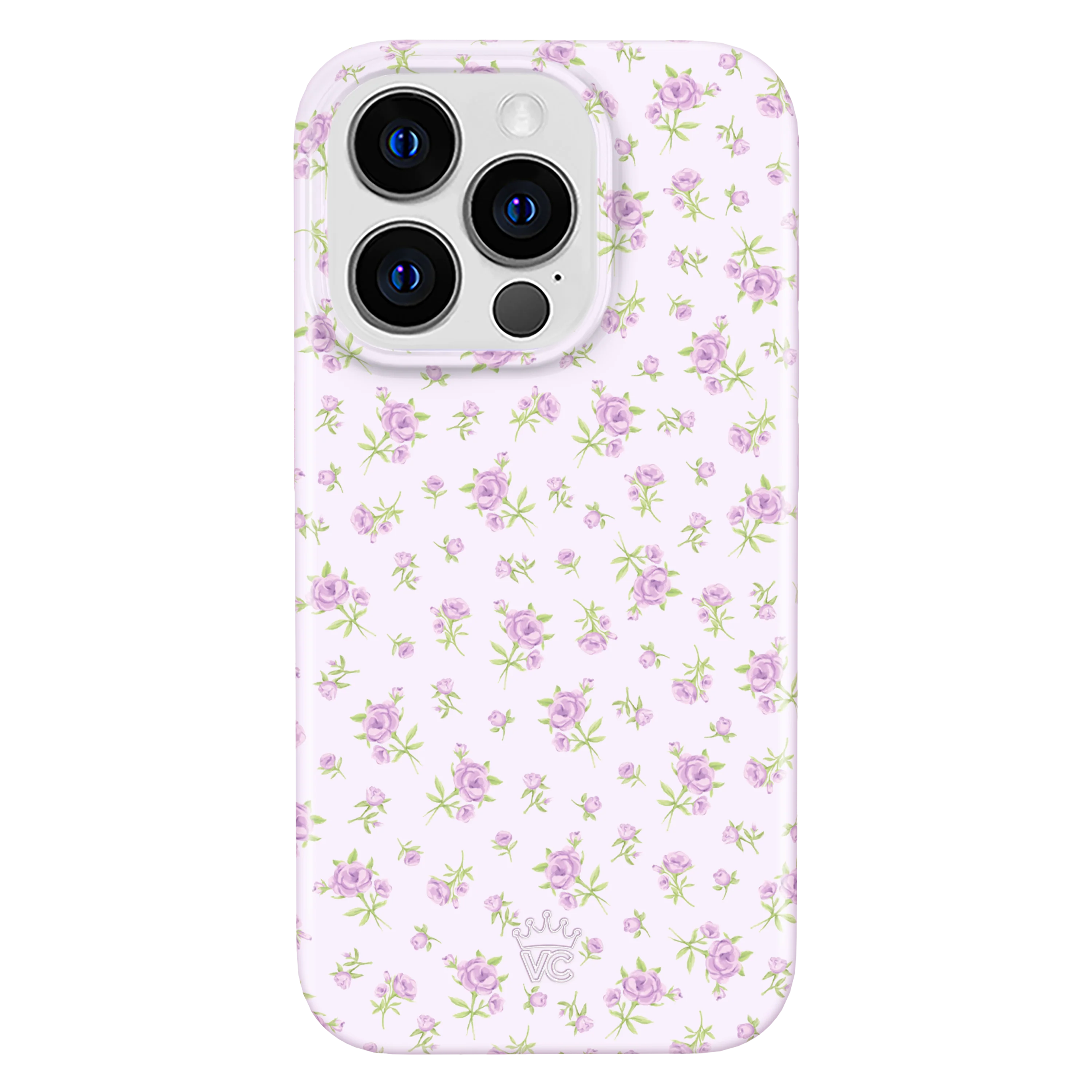 Dainty Lilac Floral iPhone Case - Image 66