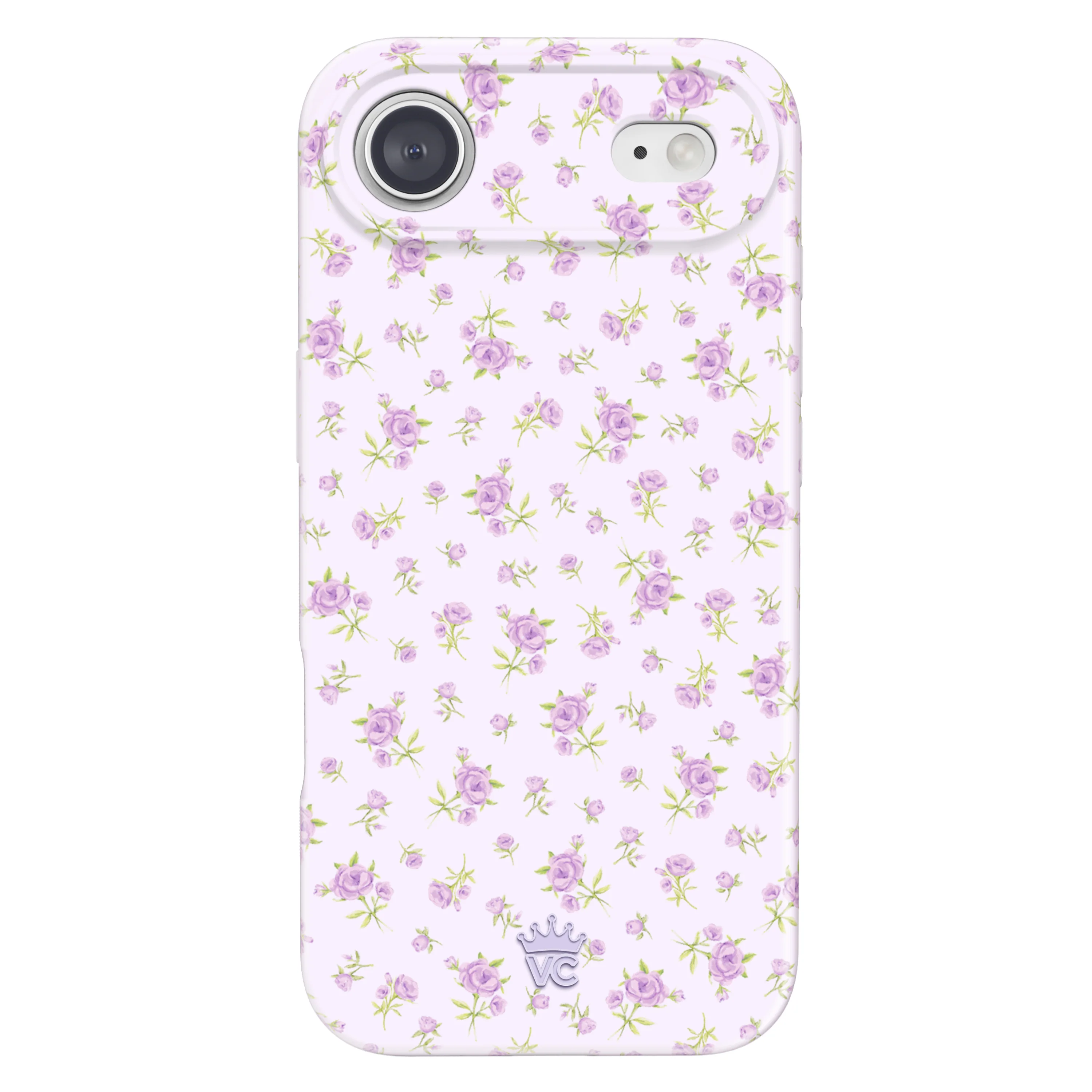 Dainty Lilac Floral iPhone Case - Image 76