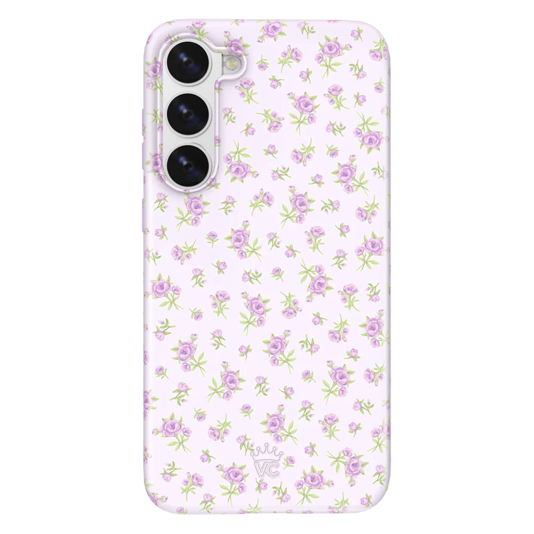 Dainty Lilac Floral Samsung Case - Image 36