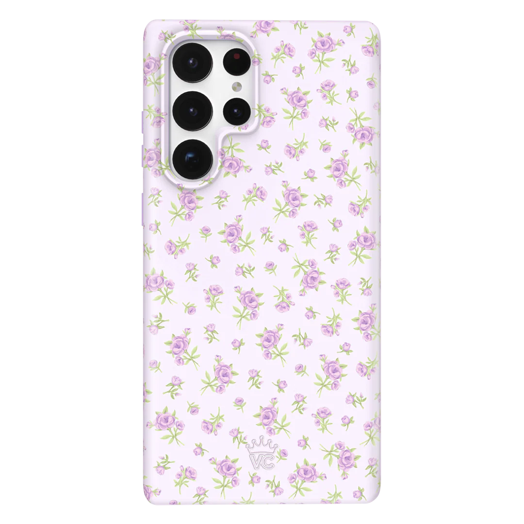 Dainty Lilac Floral Samsung Case - Image 41