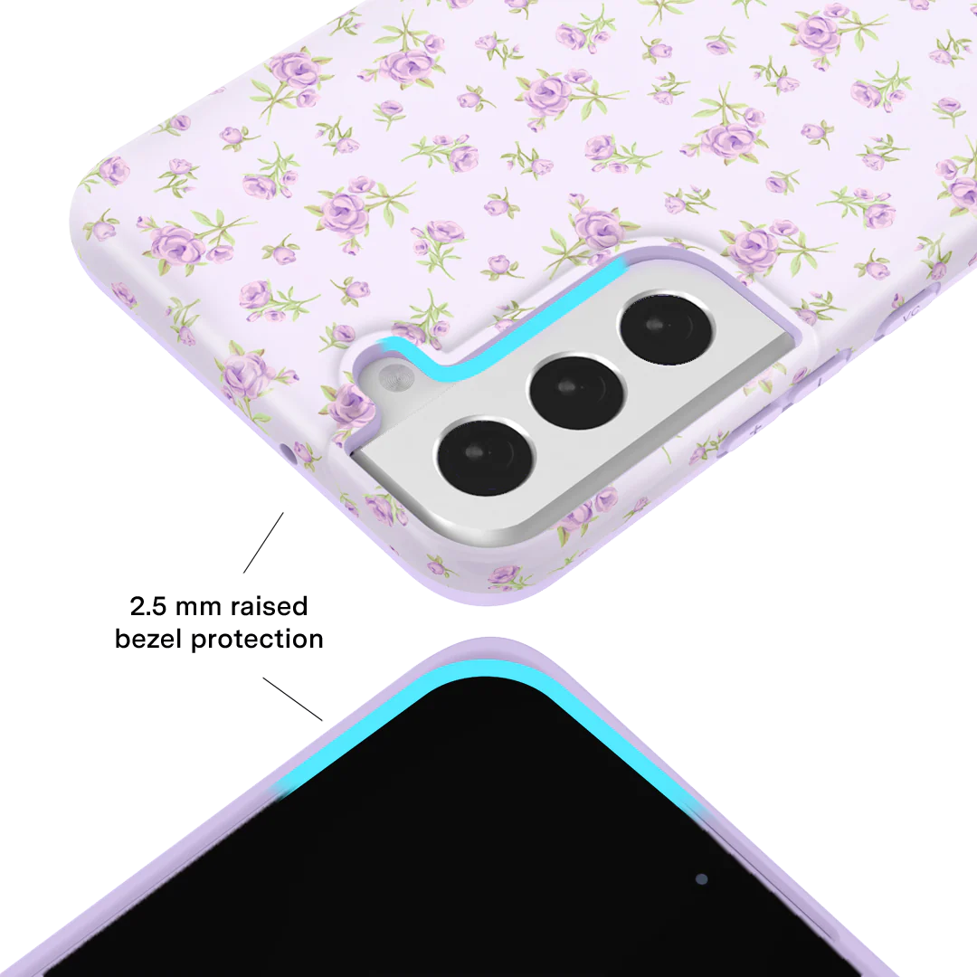 Dainty Lilac Floral Samsung Case - Image 47