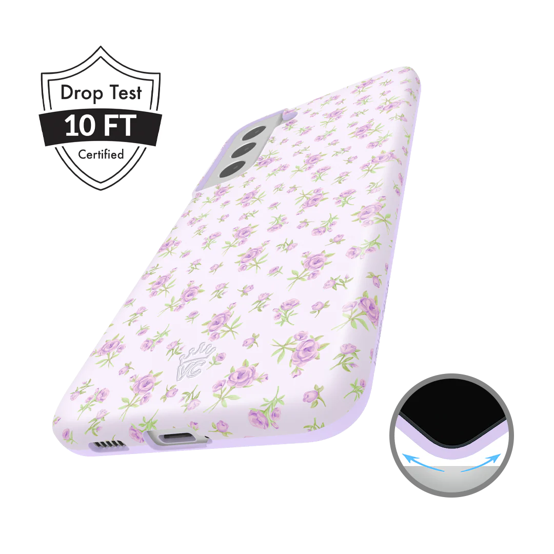 Dainty Lilac Floral Samsung Case - Image 54