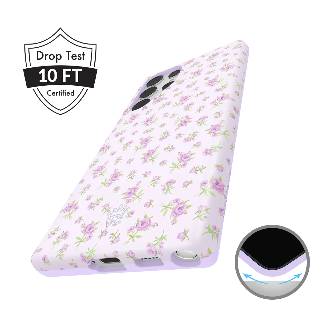 Dainty Lilac Floral Samsung Case - Image 59