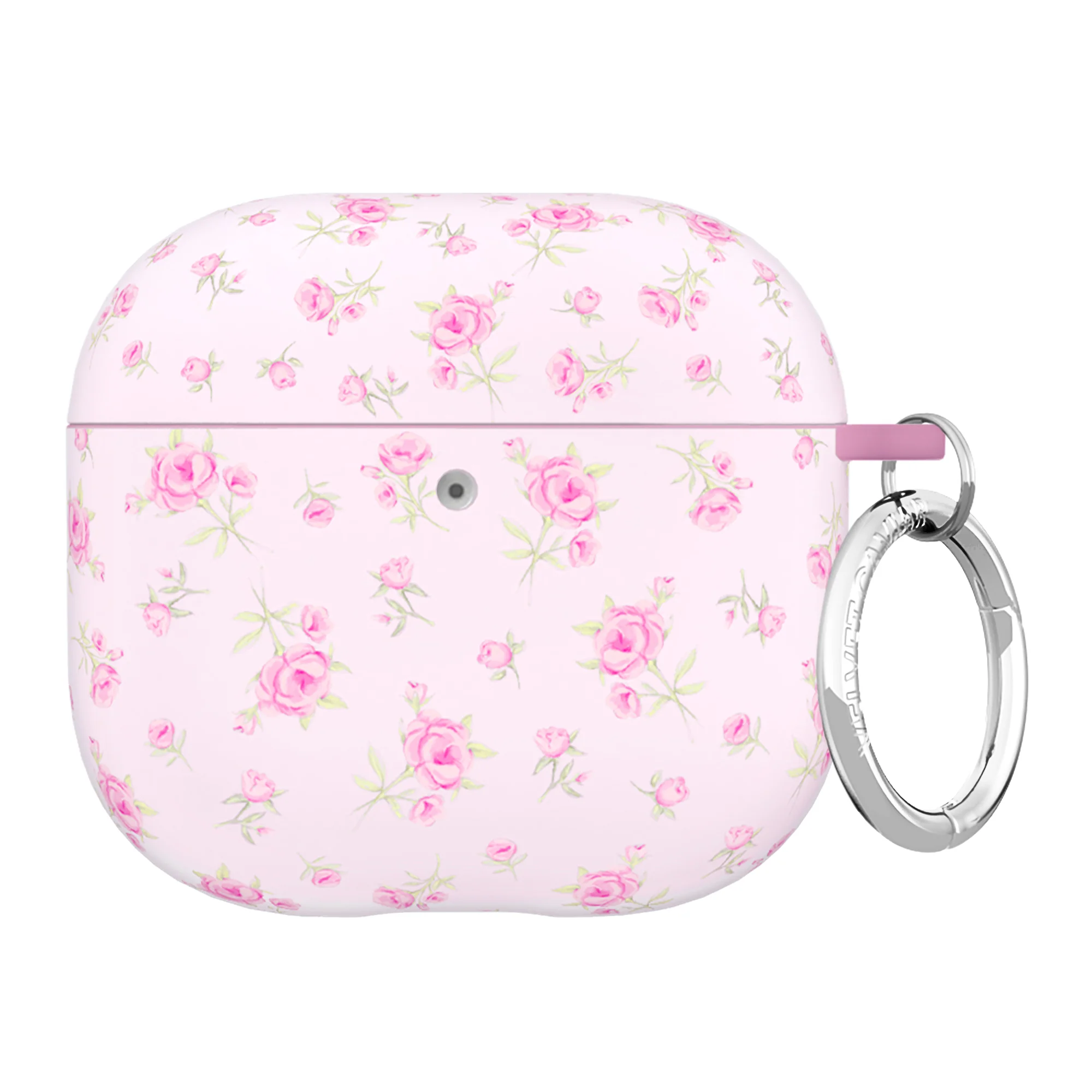 Dainty Pink Floral AirPod Case - Image 13