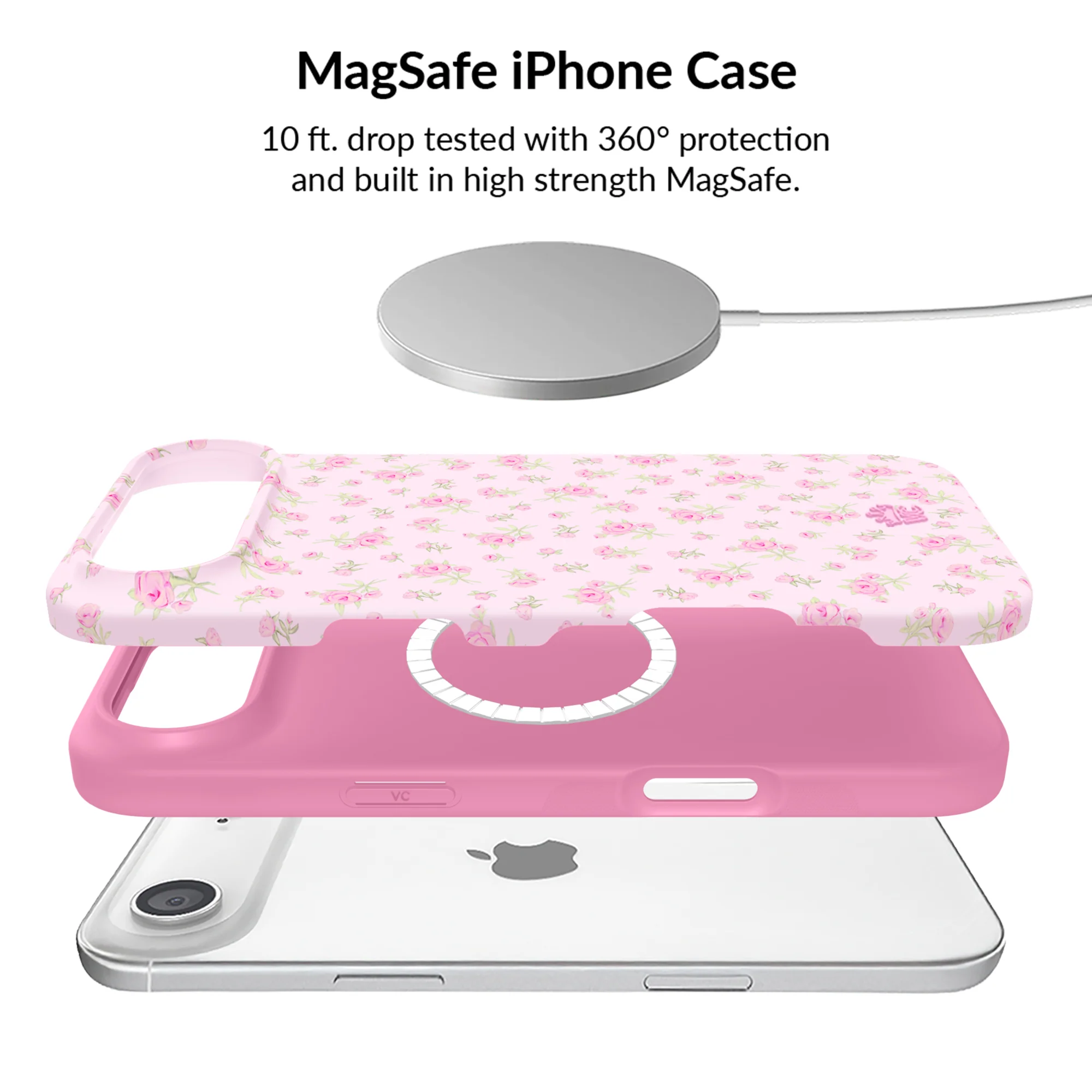 Dainty Pink Floral iPhone Bundle Set - Image 23