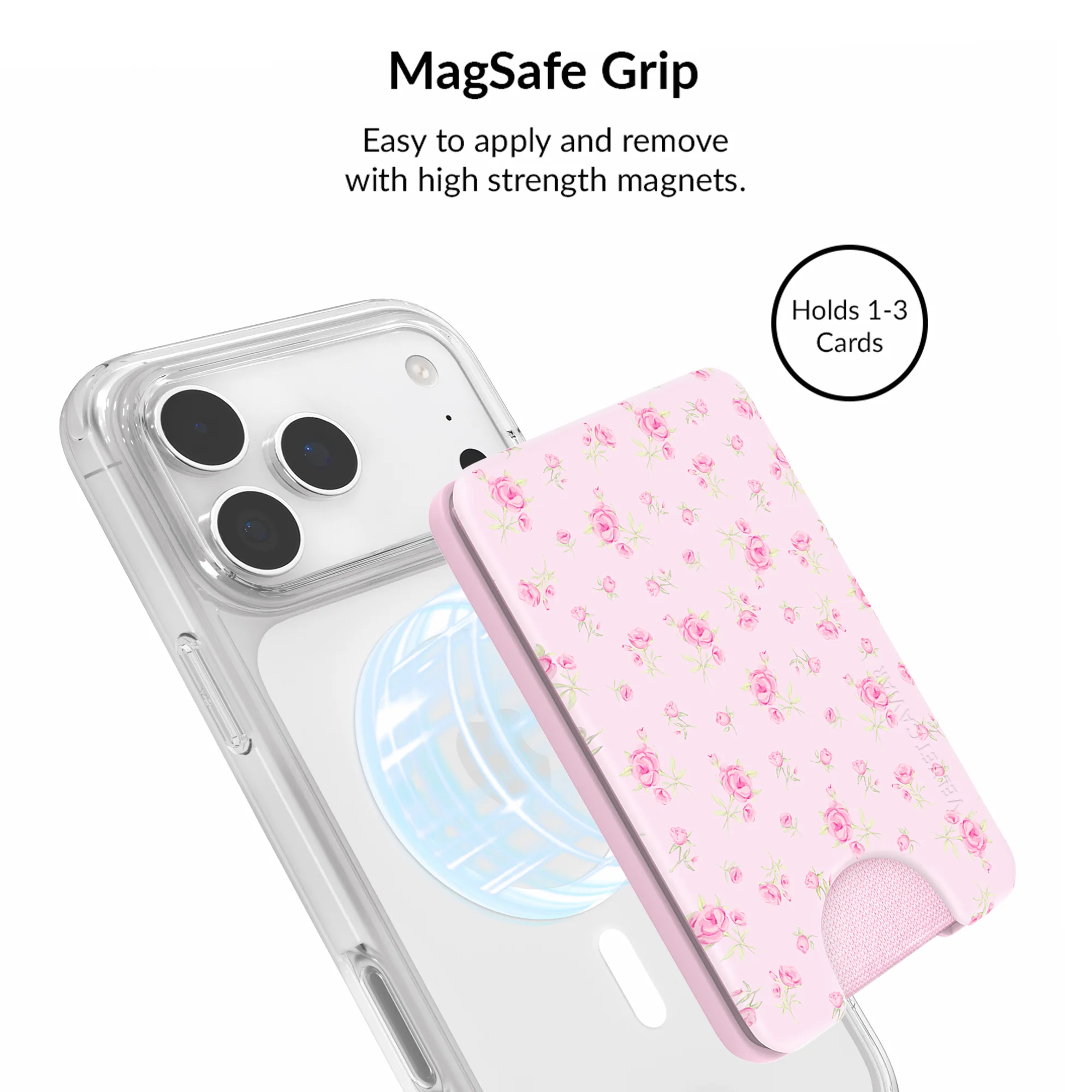 Dainty Pink Floral iPhone Bundle Set - Image 33