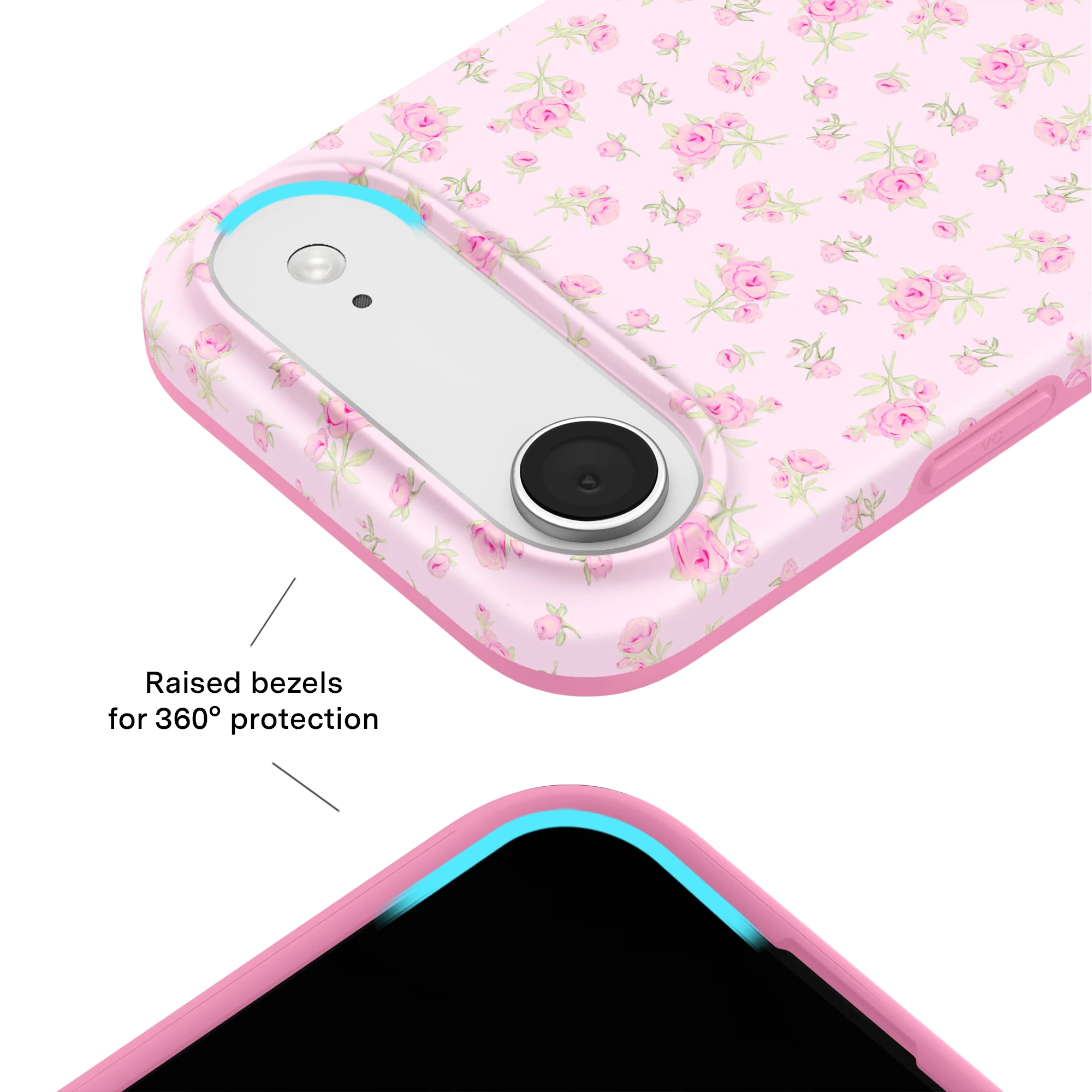 Dainty Pink Floral iPhone Case - Image 58