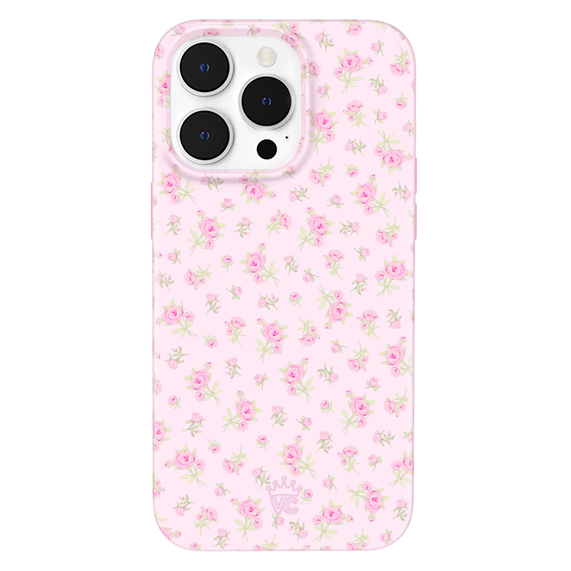 Dainty Pink Floral iPhone Case - Image 6