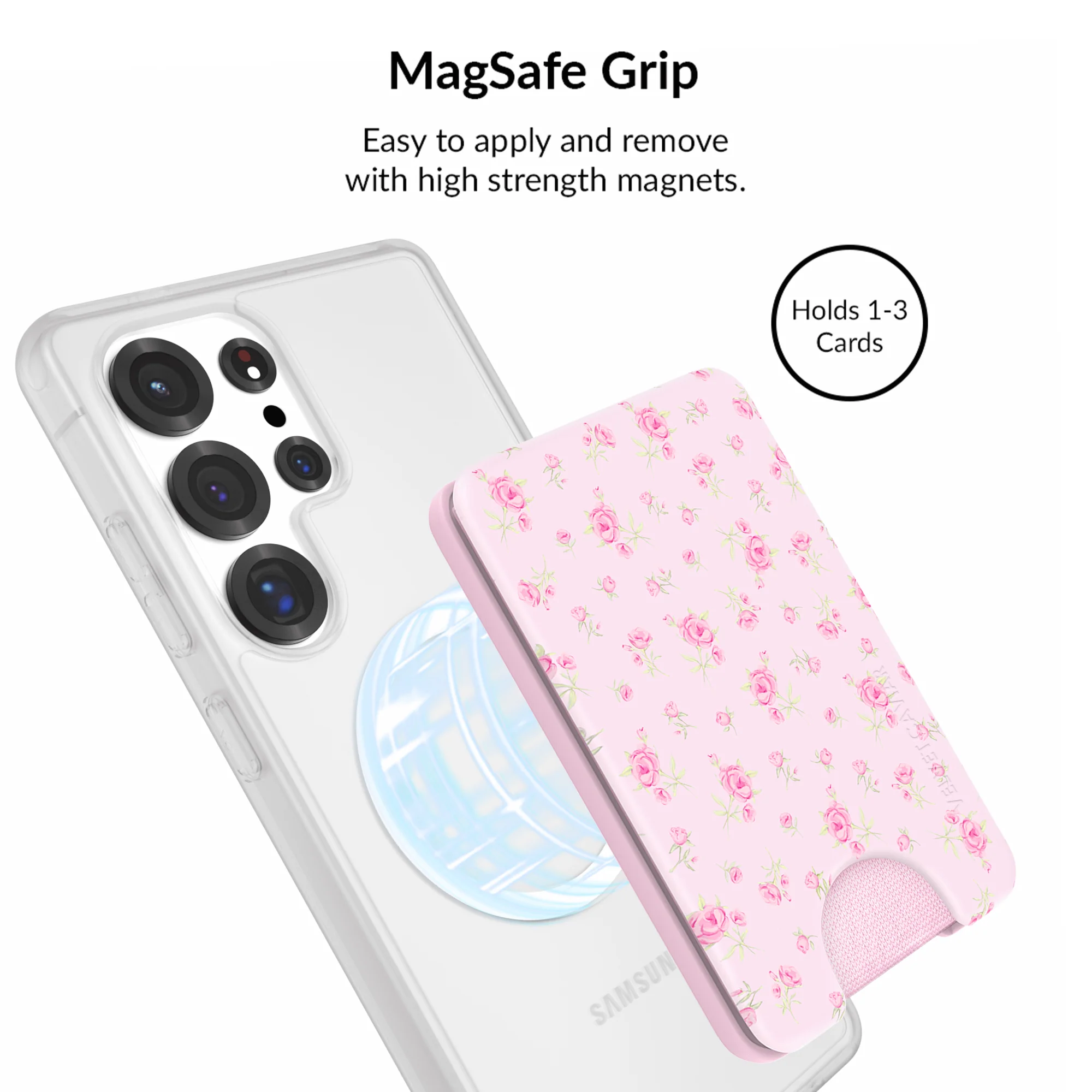 Dainty Pink Floral Samsung Bundle Set - Image 23