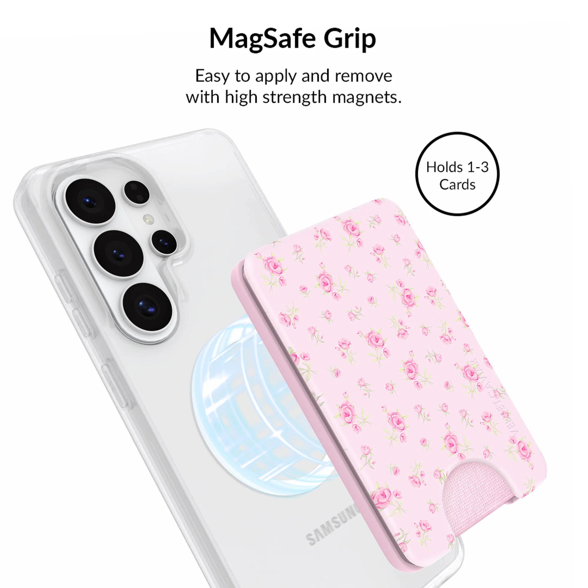 Dainty Pink Floral Samsung Bundle Set - Image 34