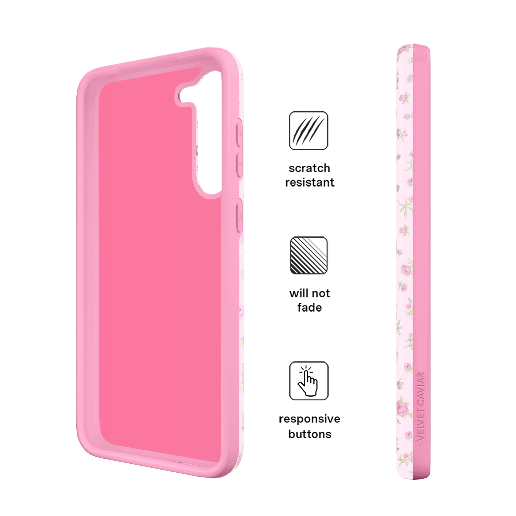Dainty Pink Floral Samsung Case - Image 20