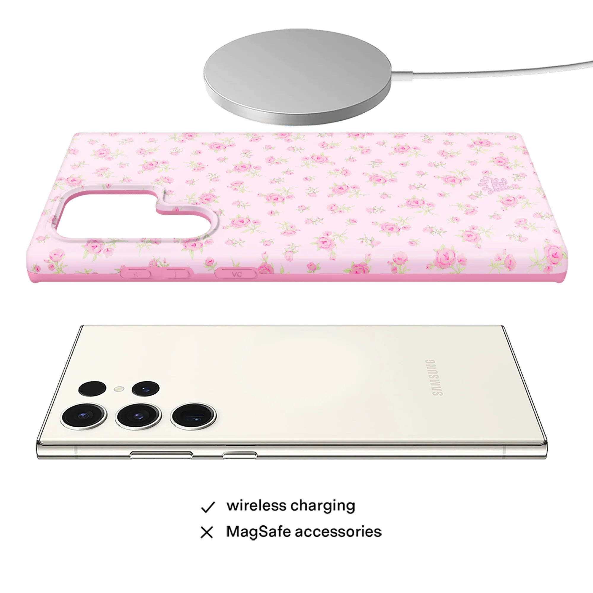 Dainty Pink Floral Samsung Case - Image 28