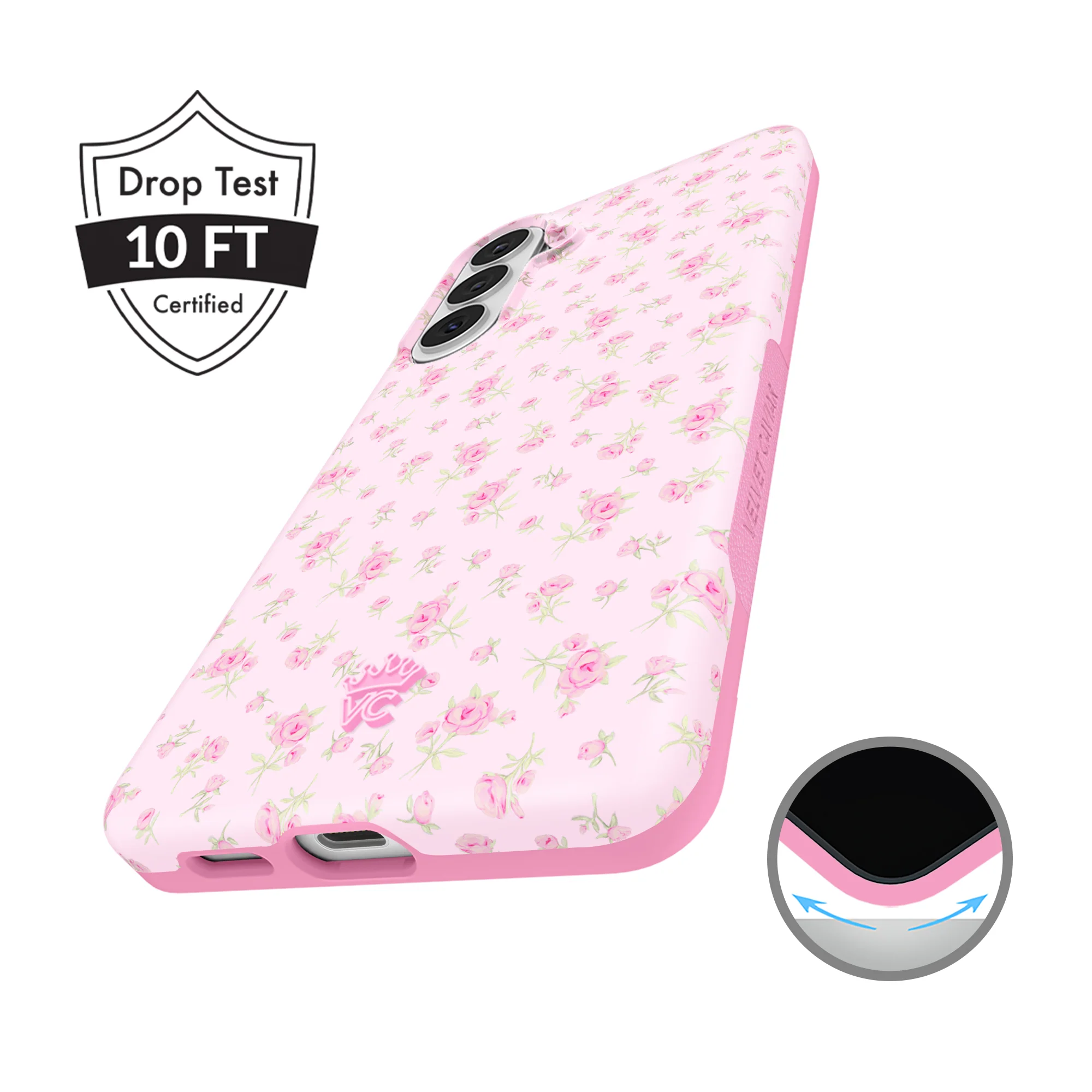Dainty Pink Floral Samsung Case - Image 64