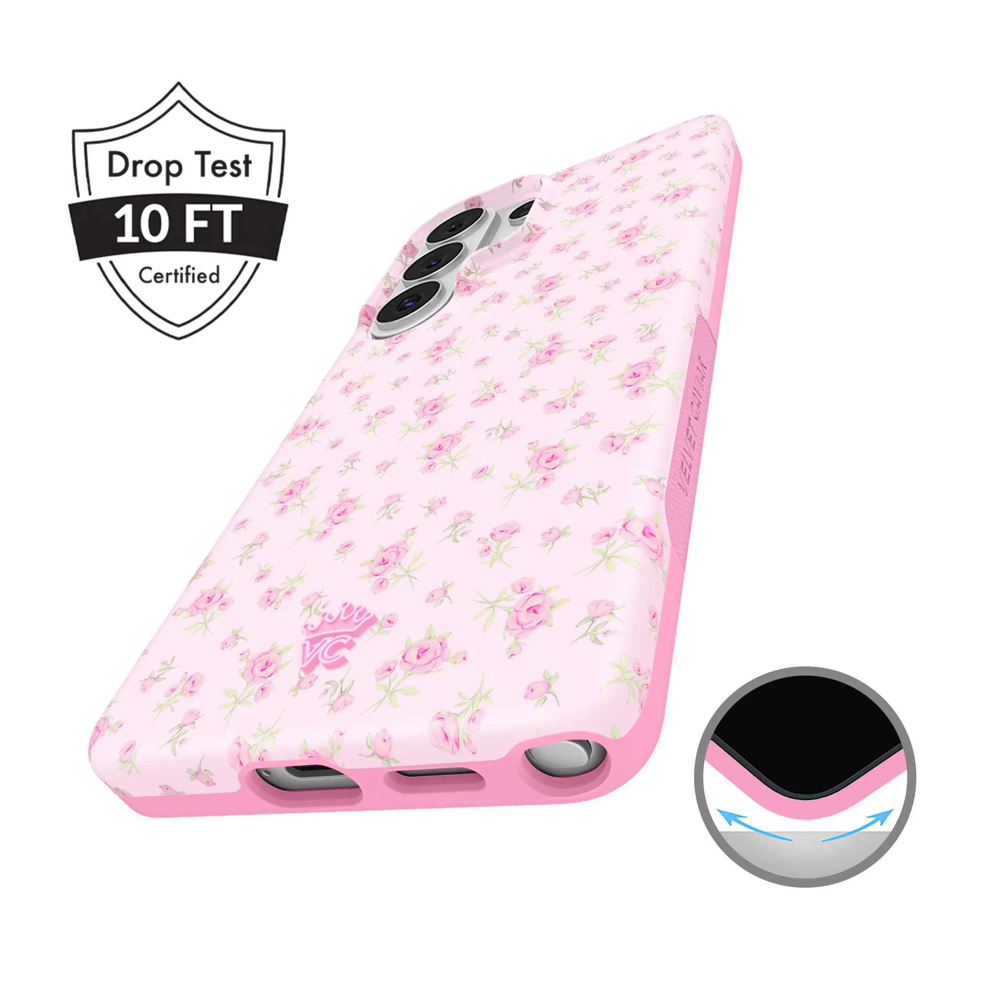 Dainty Pink Floral Samsung Case - Image 74