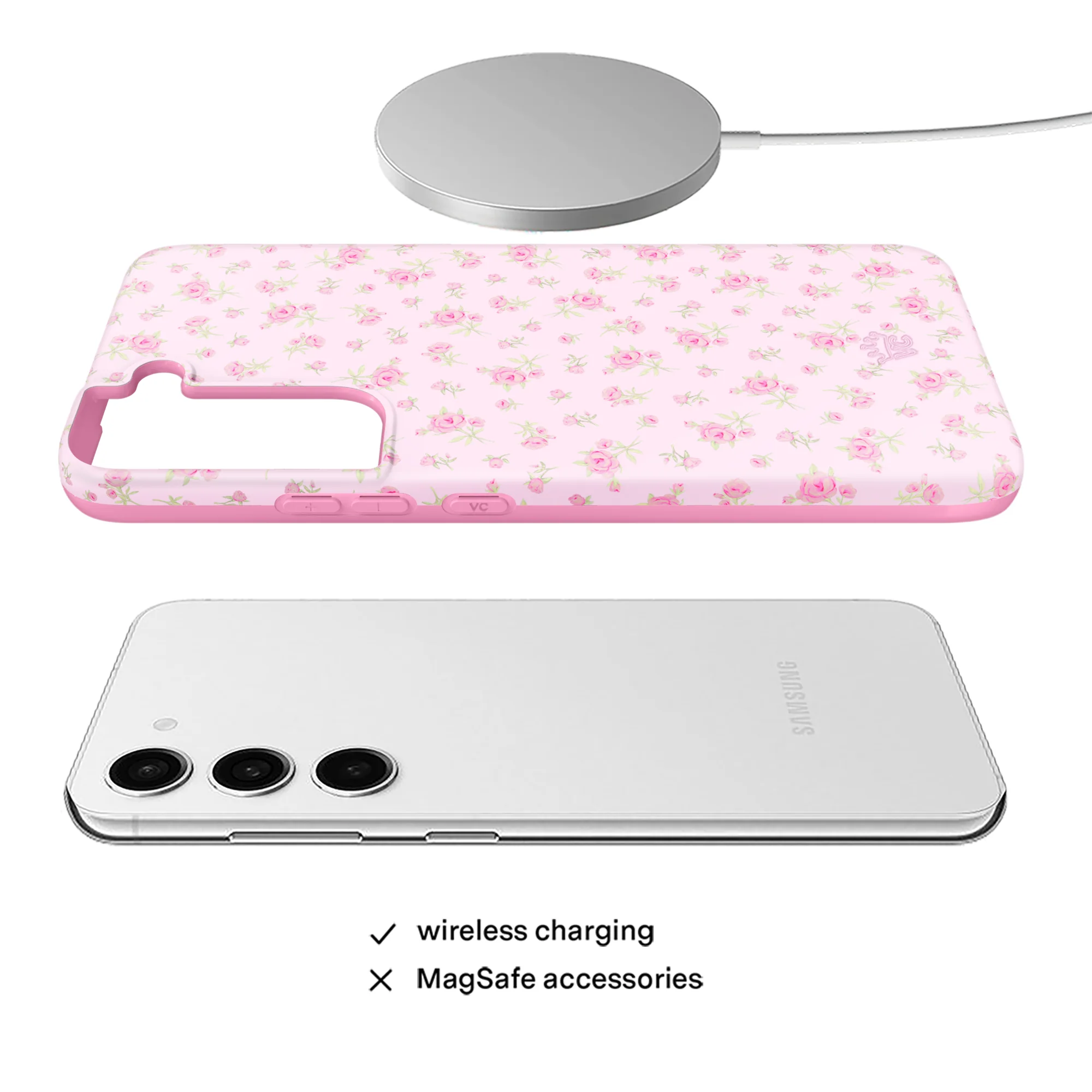 Dainty Pink Floral Samsung Case - Image 8