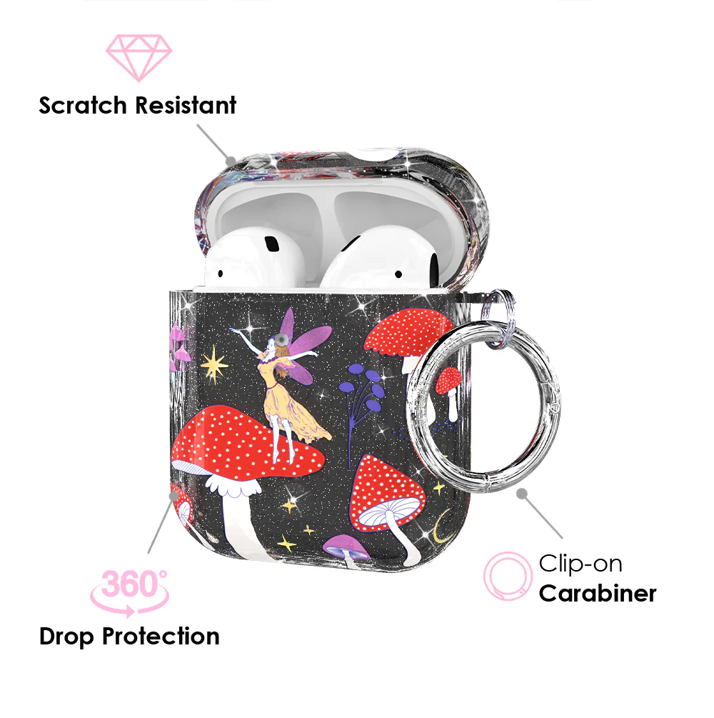 Mystic Mushrooms AirPod Case - Image 3