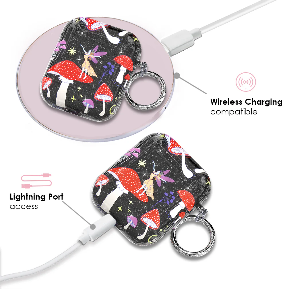 Mystic Mushrooms AirPod Case - Image 4