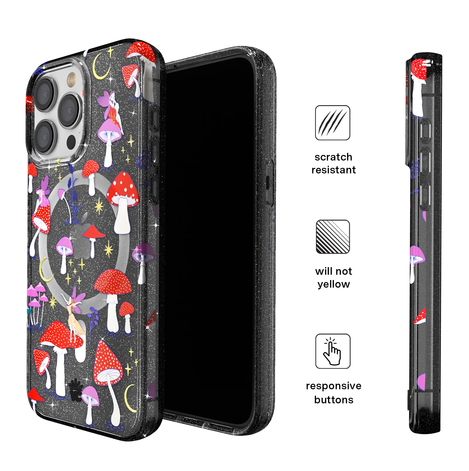 Mystic Mushrooms iPhone Case - Image 12