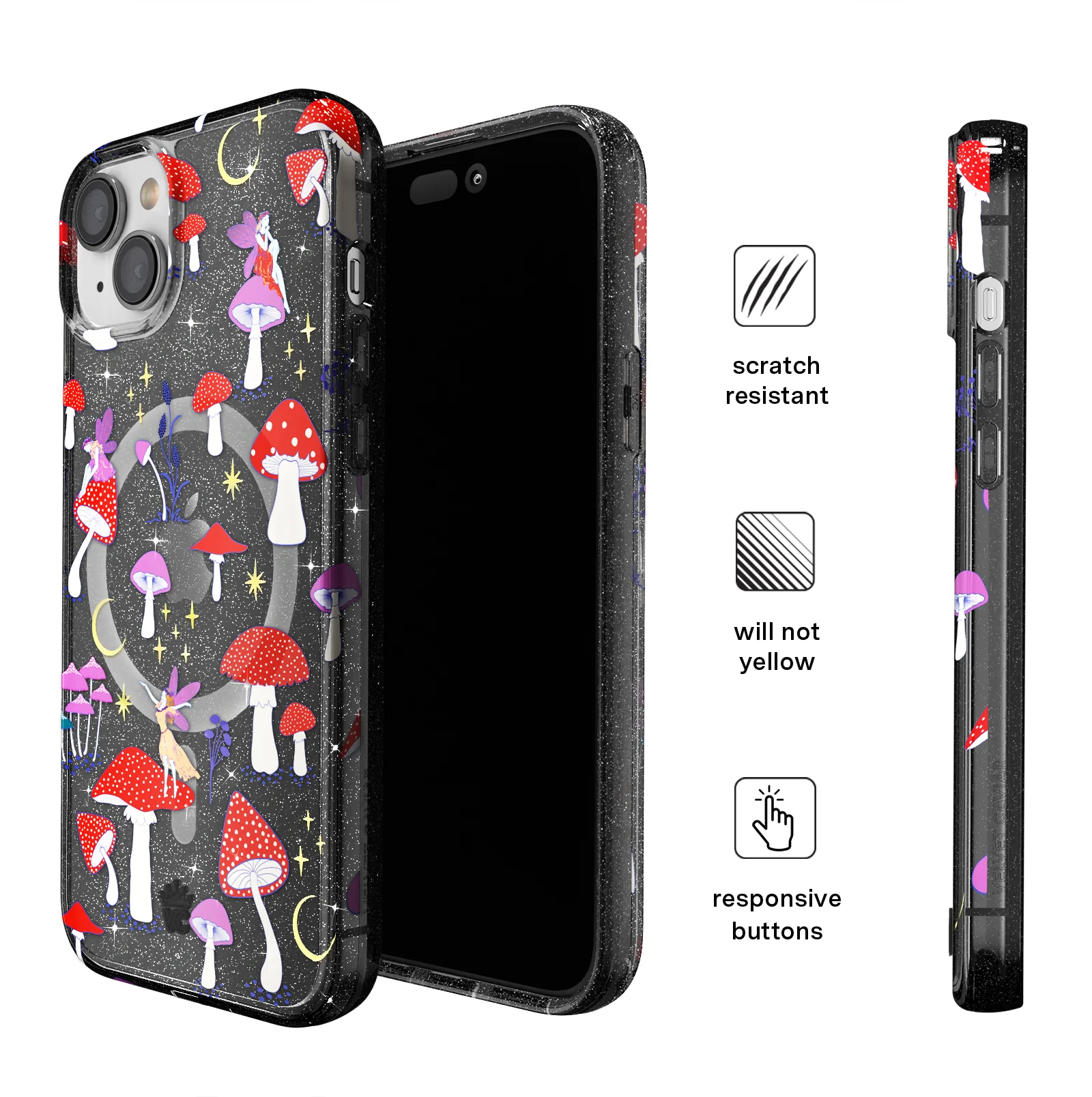 Mystic Mushrooms iPhone Case - Image 18