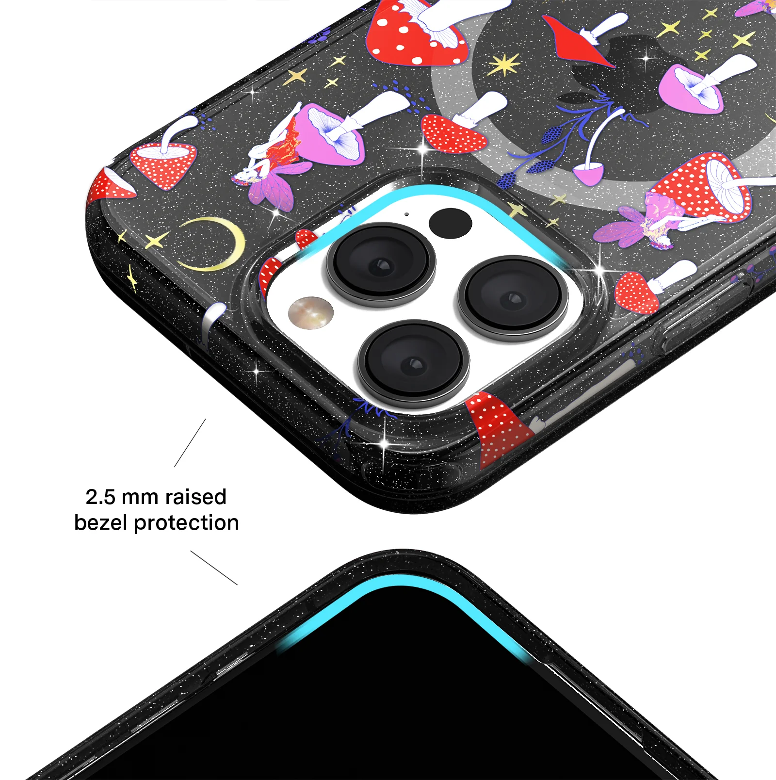 Mystic Mushrooms iPhone Case - Image 3