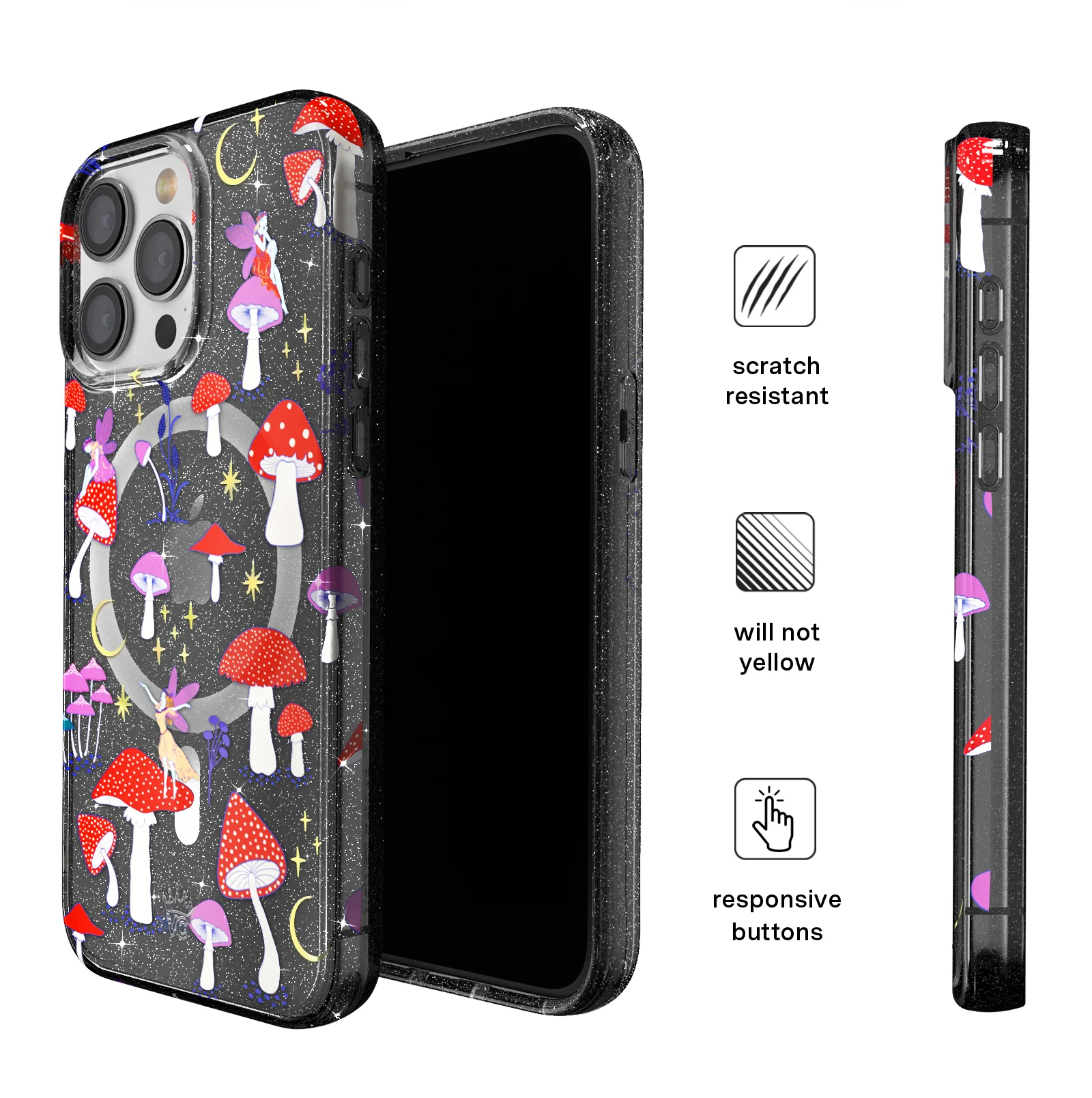 Mystic Mushrooms iPhone Case - Image 30