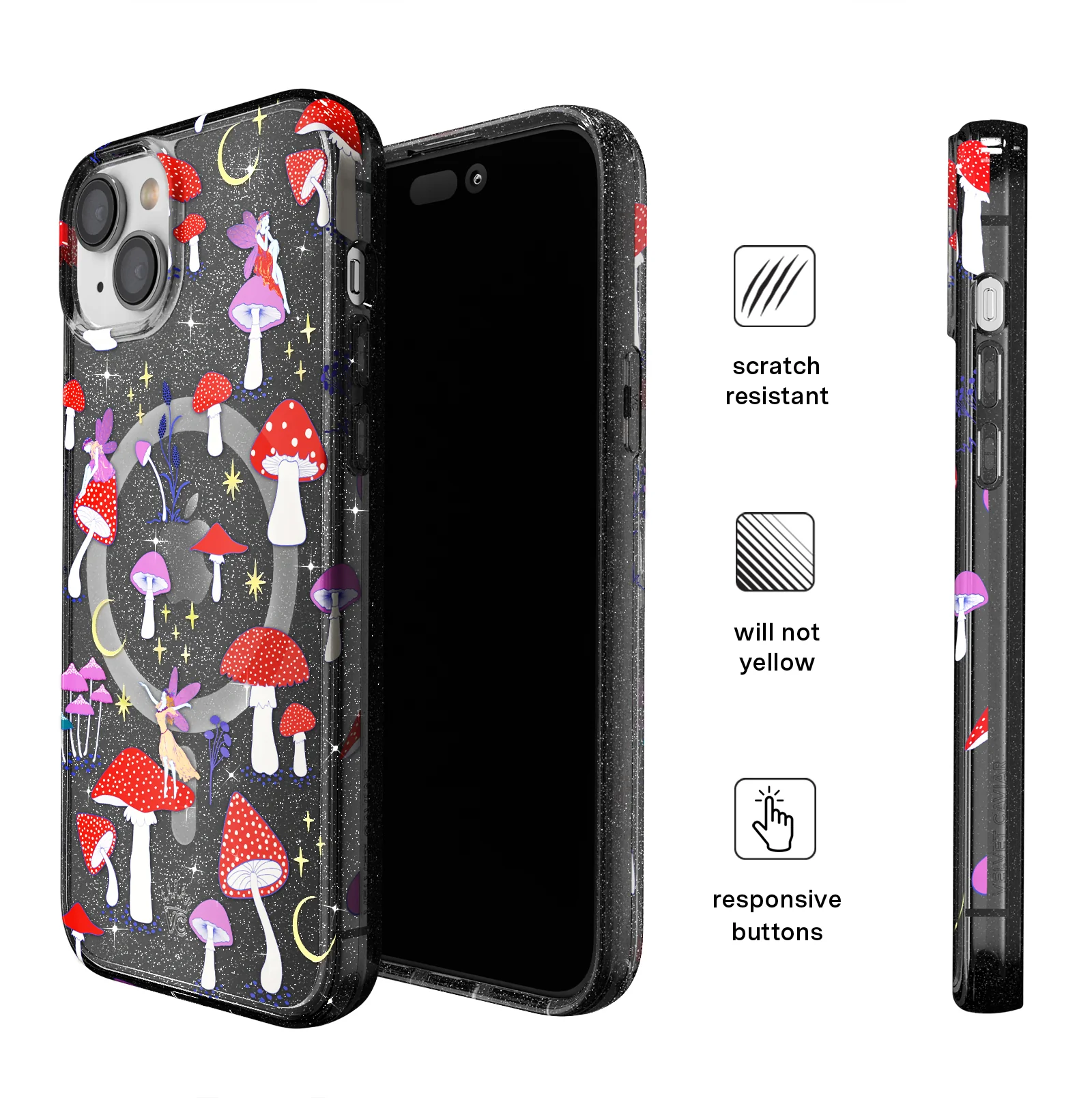 Mystic Mushrooms iPhone Case - Image 54