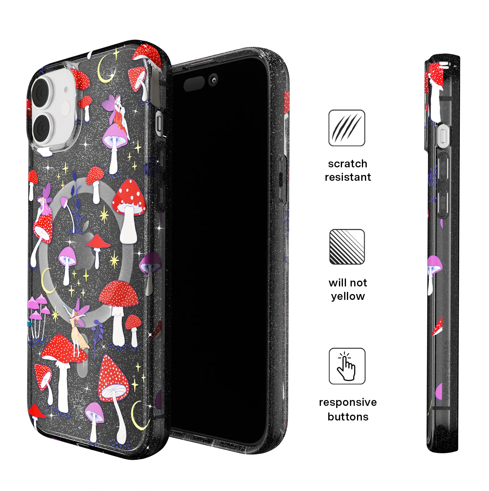 Mystic Mushrooms iPhone Case - Image 84