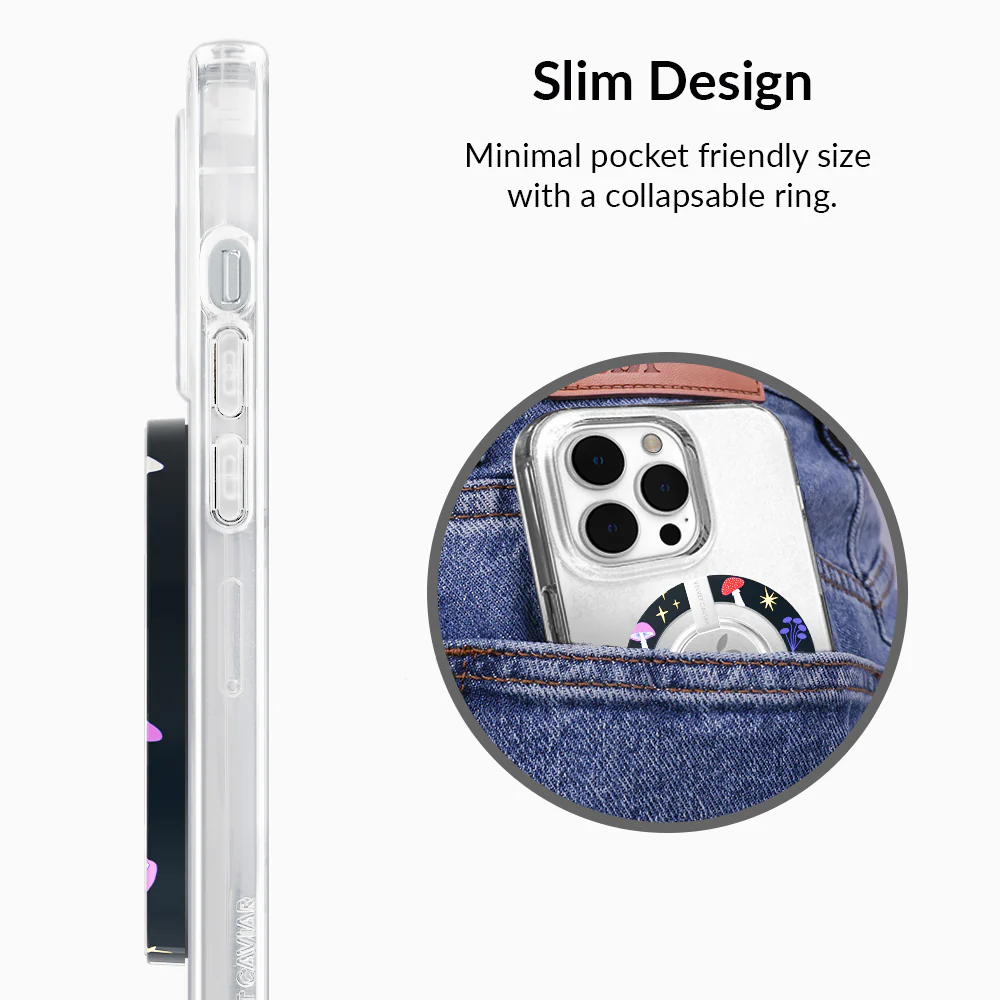 Mystic Mushrooms MagSafe Grip Ring - Image 5