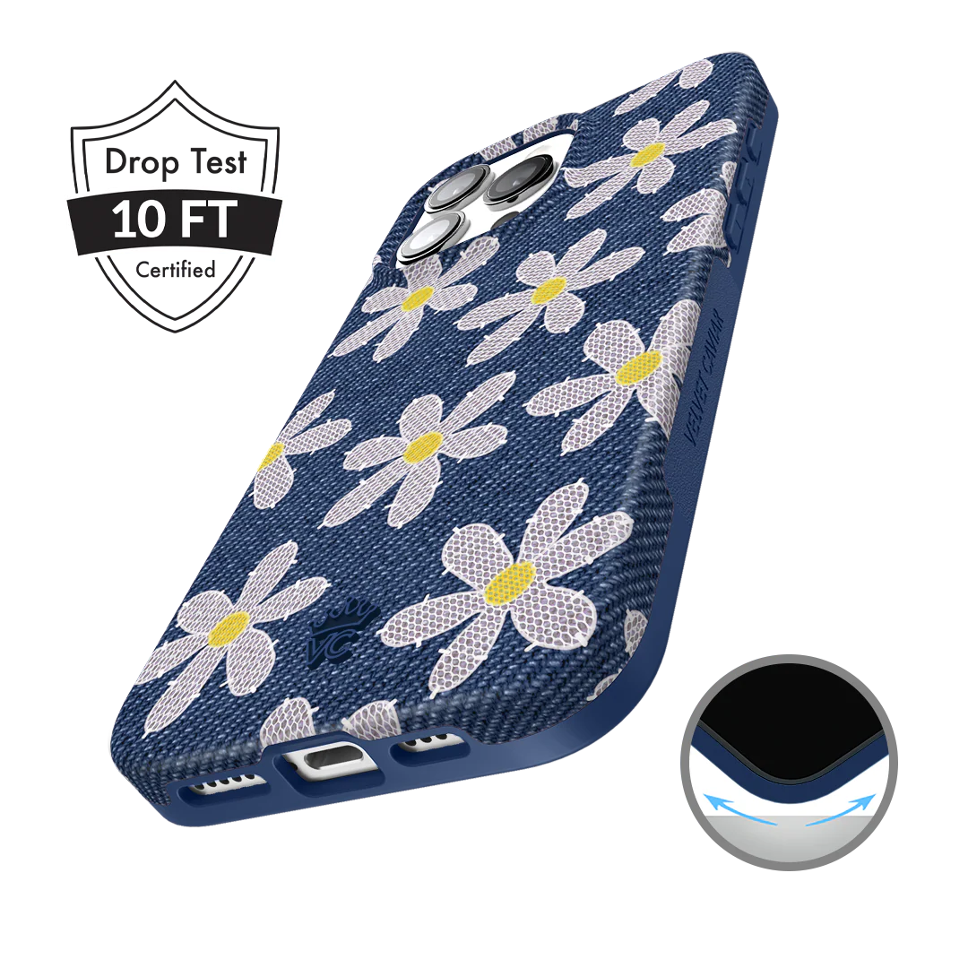 Denim Daisy iPhone Case - Image 12