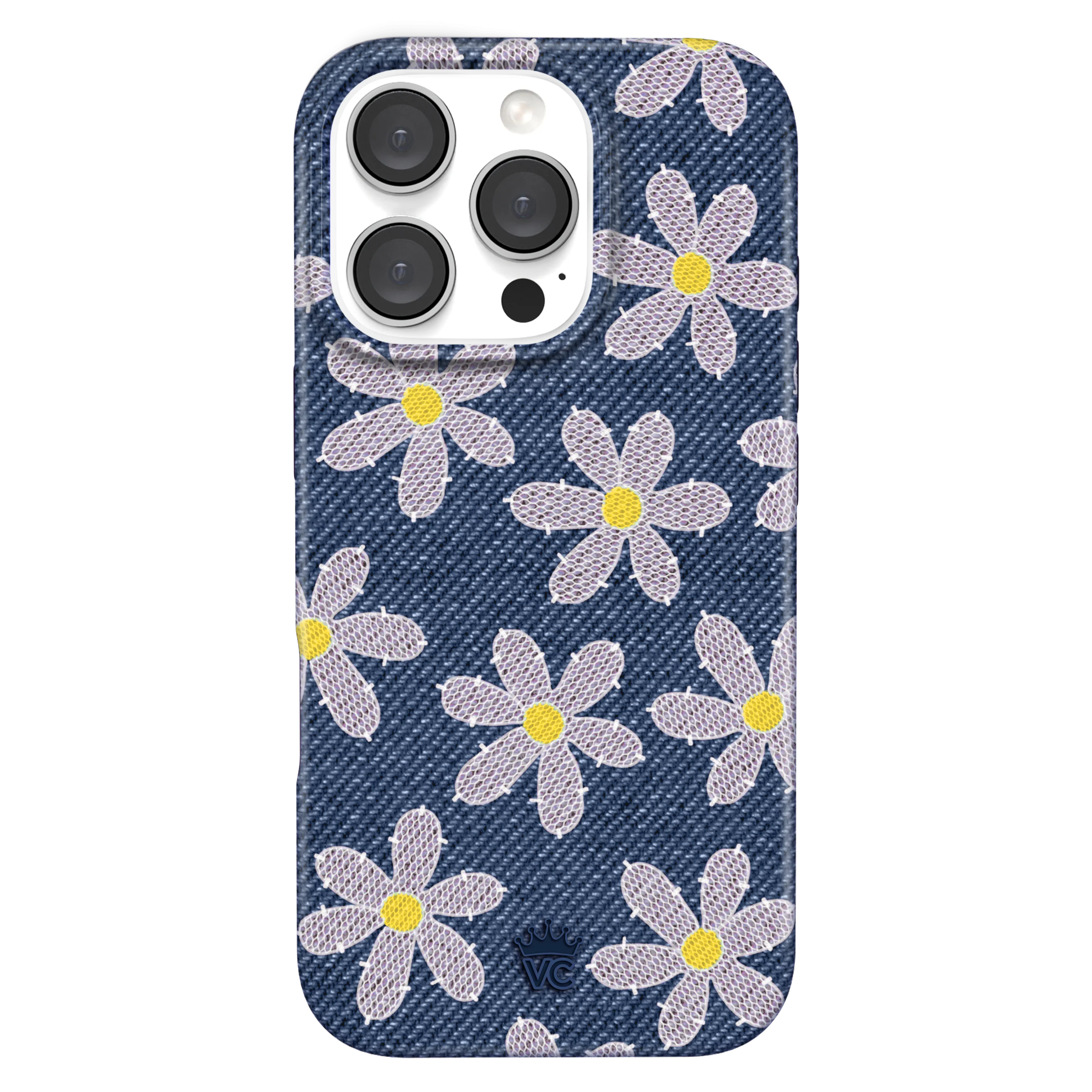 Denim Daisy iPhone Case - Image 15