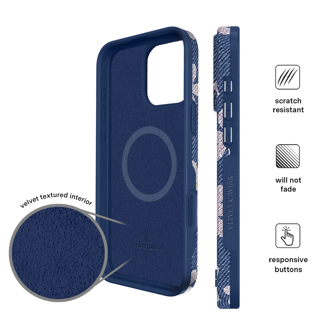 Denim Daisy iPhone Case - Image 20